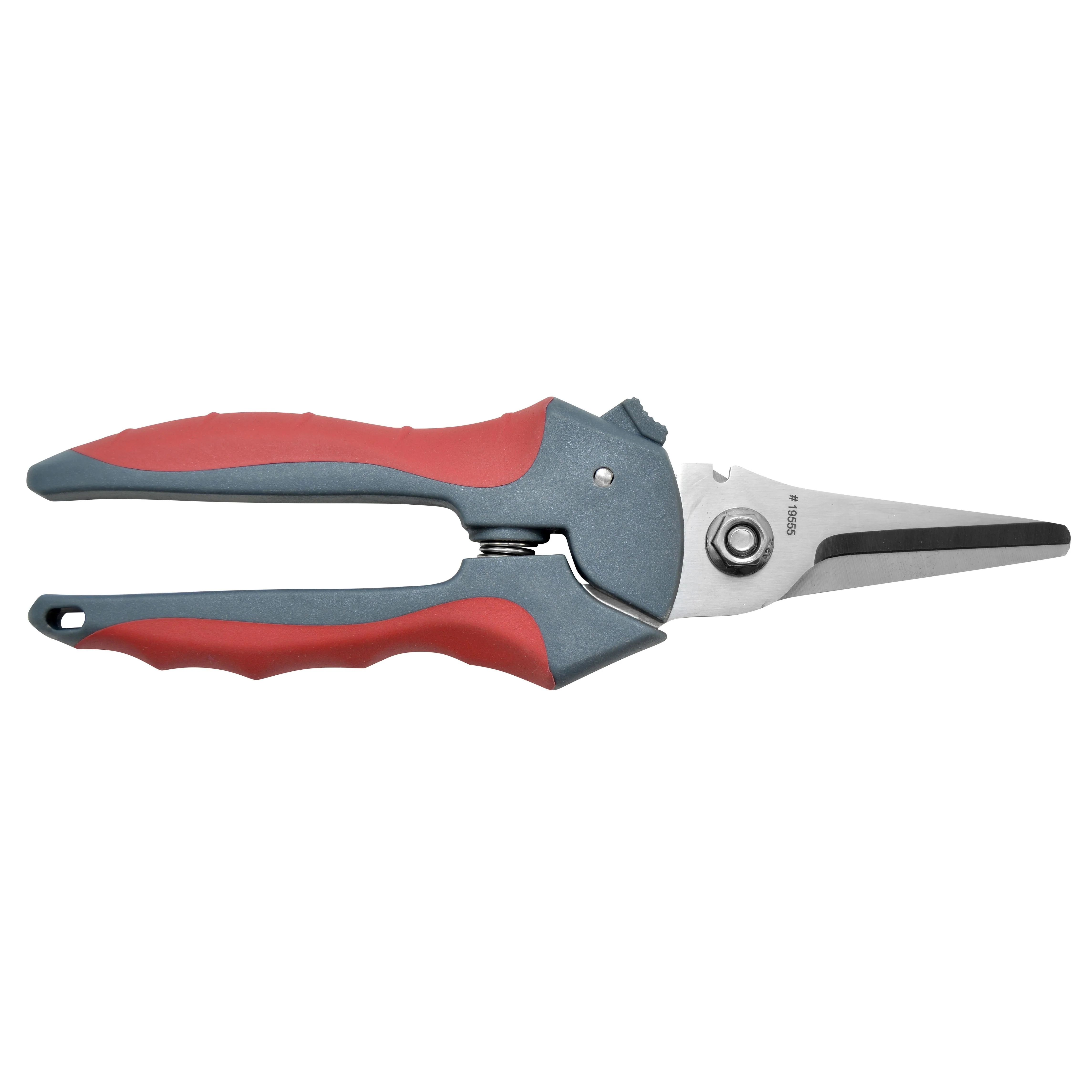 Clauss 8" Titanium Straight Spring Assist Snip - Image 3