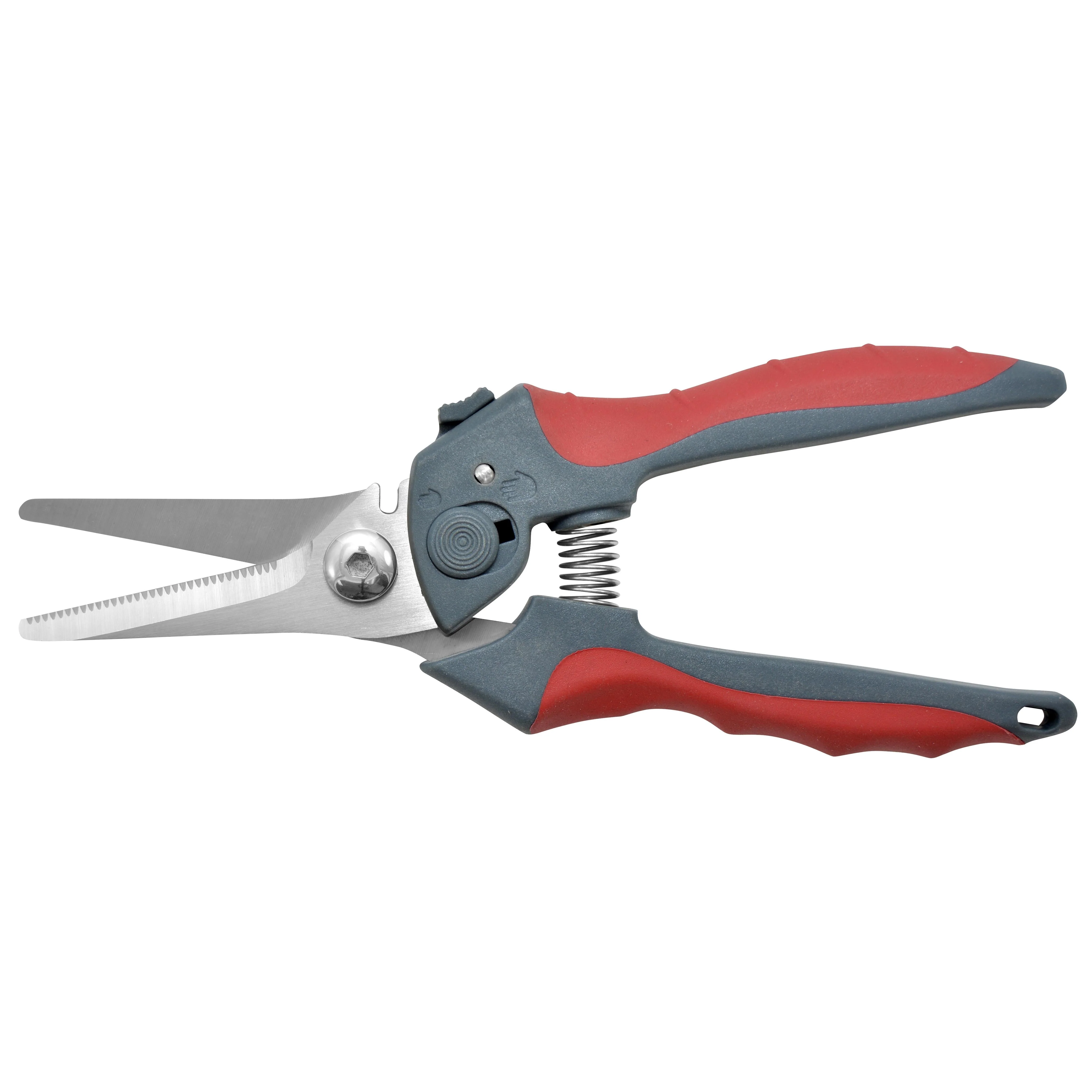 Clauss 8" Titanium Straight Spring Assist Snip - Image 4