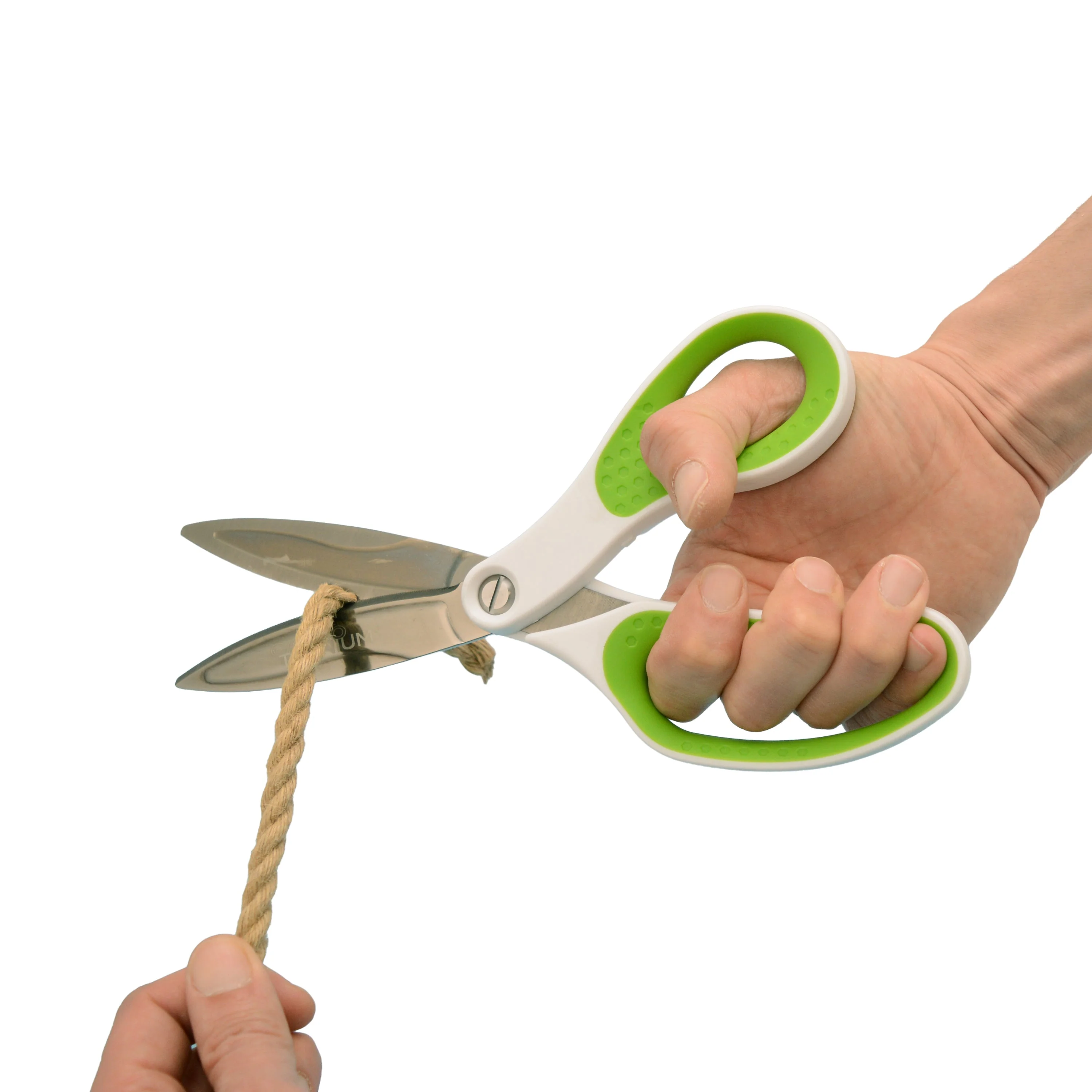 Westcott 10" CarboTitanium Industrial Strength DIY and Crafting Scissors for at Home or Worksite, Green/White (00971-Parent) - Image 4