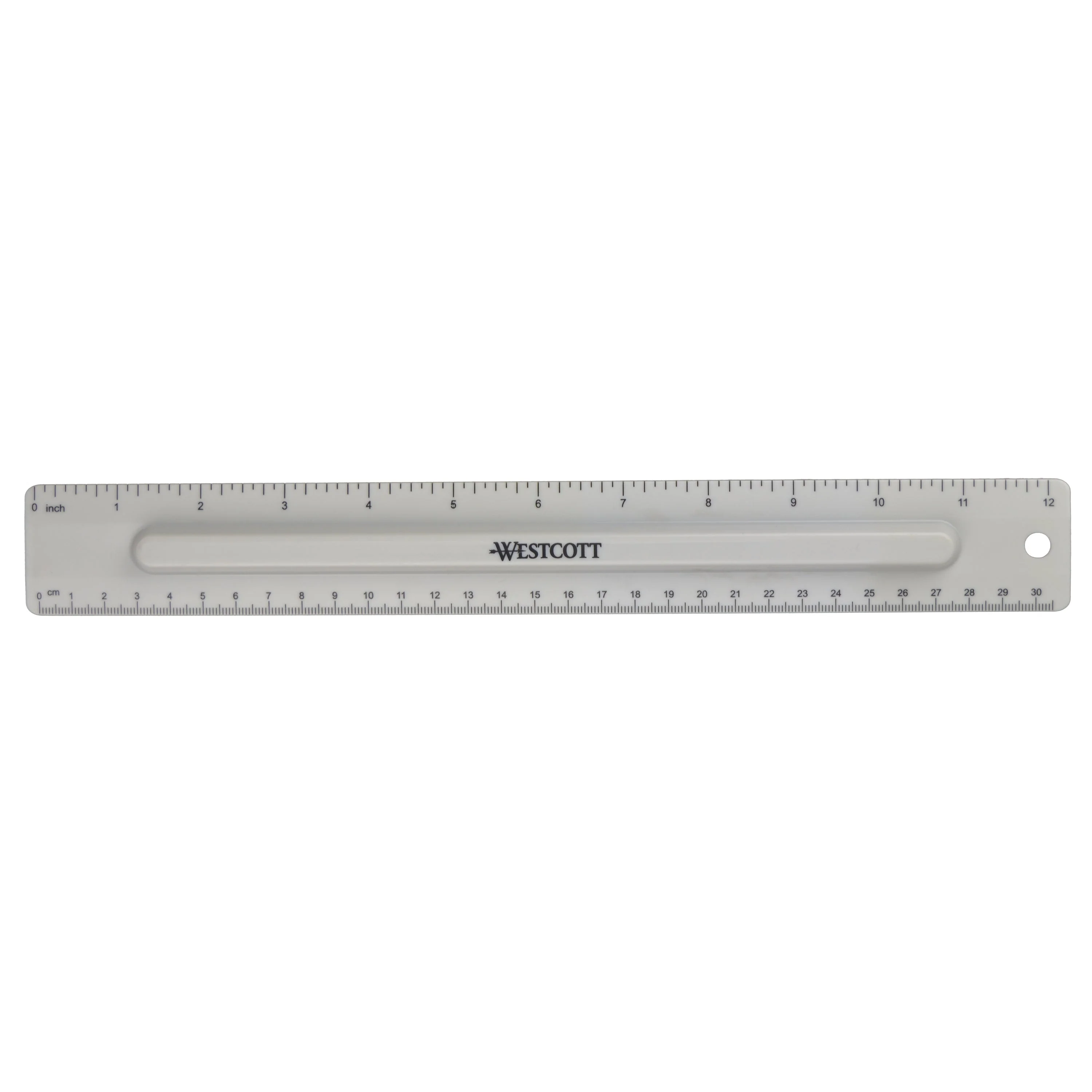 Westcott 12 inch Ruler Set with Pencil Storage - 2 Pieces (17355-PARENT) - Image 10