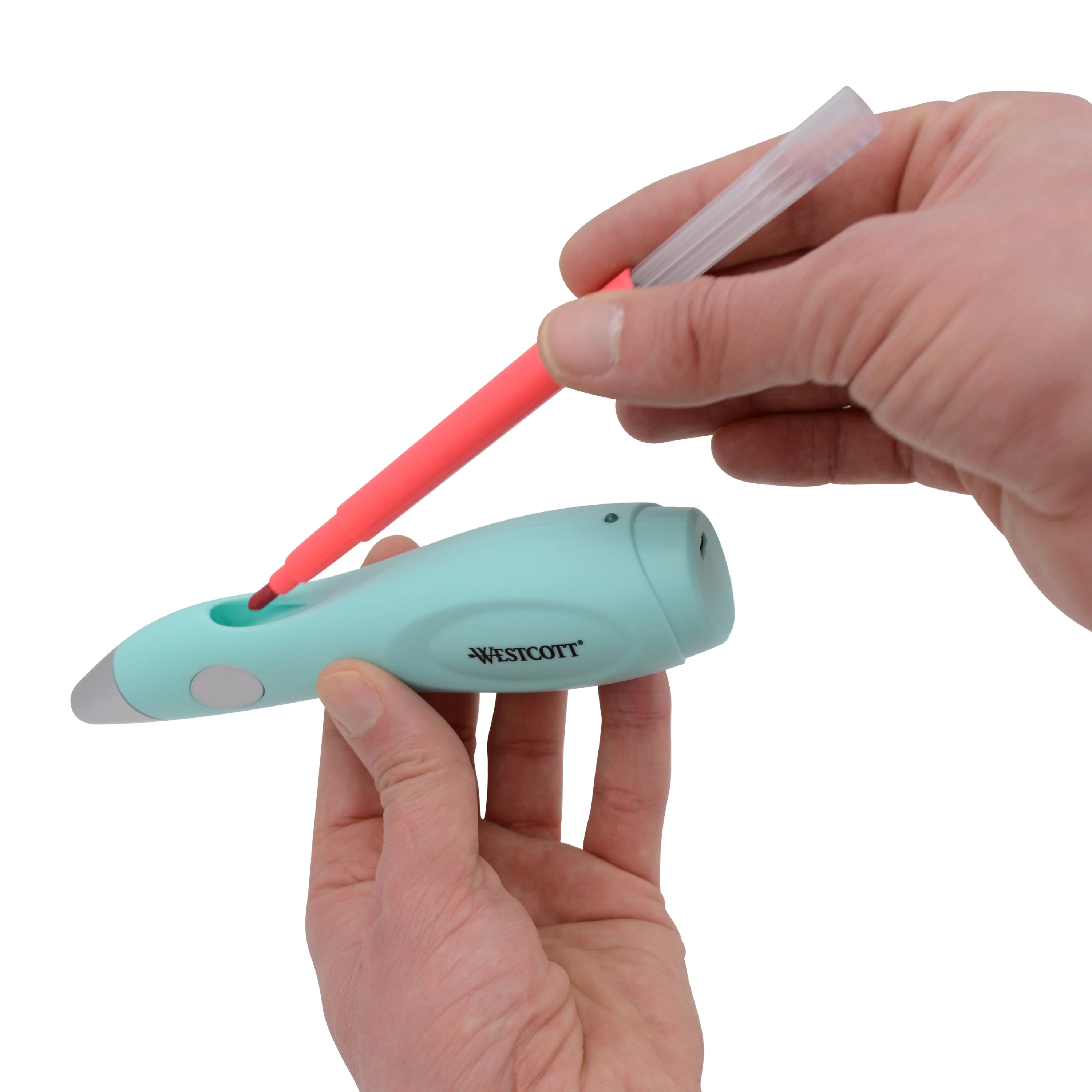 Westcott 12-Pack Felt-Tip Markers, Refill Pack for Magic Airbrush Set for Adults and Kids, for Painting & Drawing, Water-Soluble and Non-Toxic - Image 5