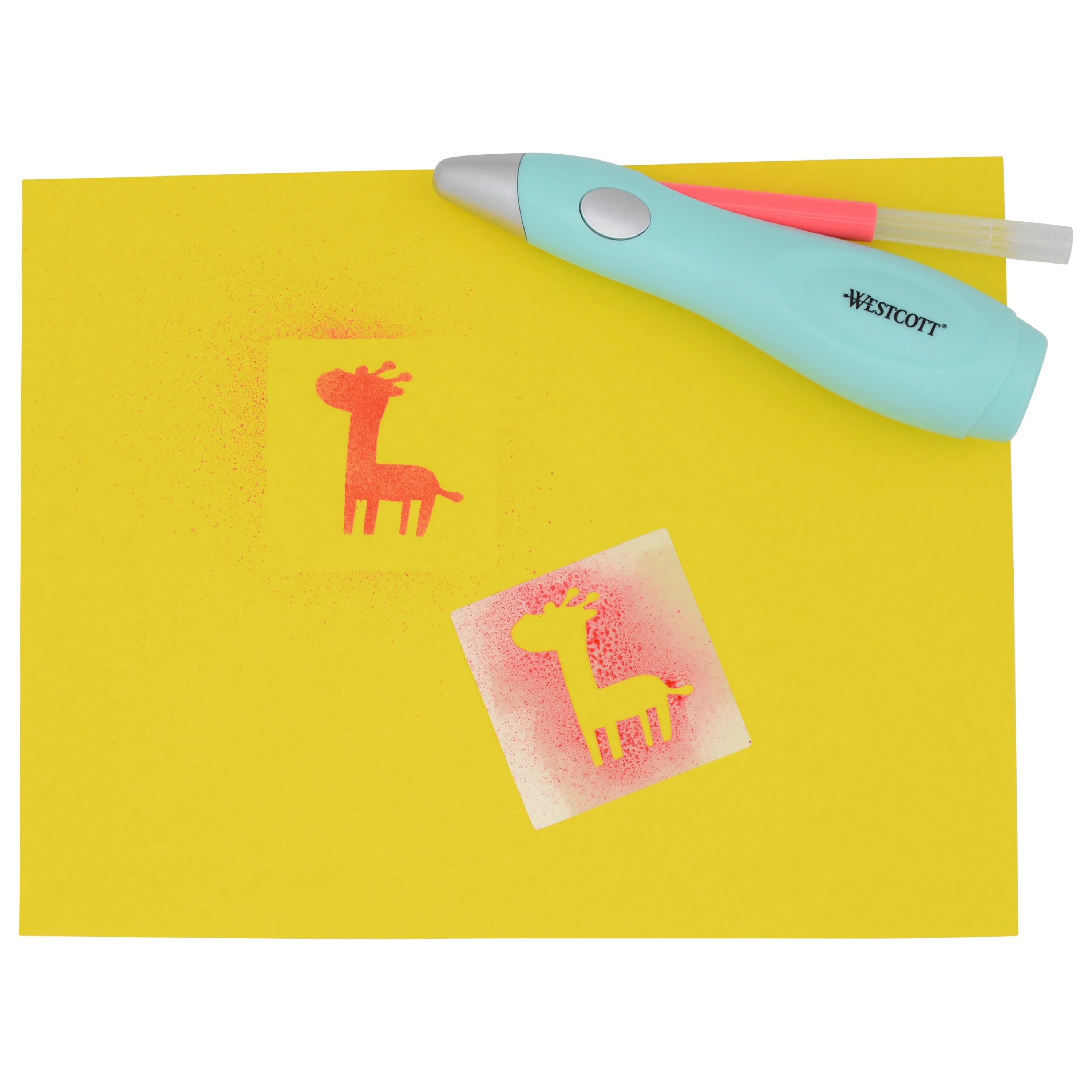 Westcott 12-Pack Felt-Tip Markers, Refill Pack for Magic Airbrush Set for Adults and Kids, for Painting & Drawing, Water-Soluble and Non-Toxic - Image 7