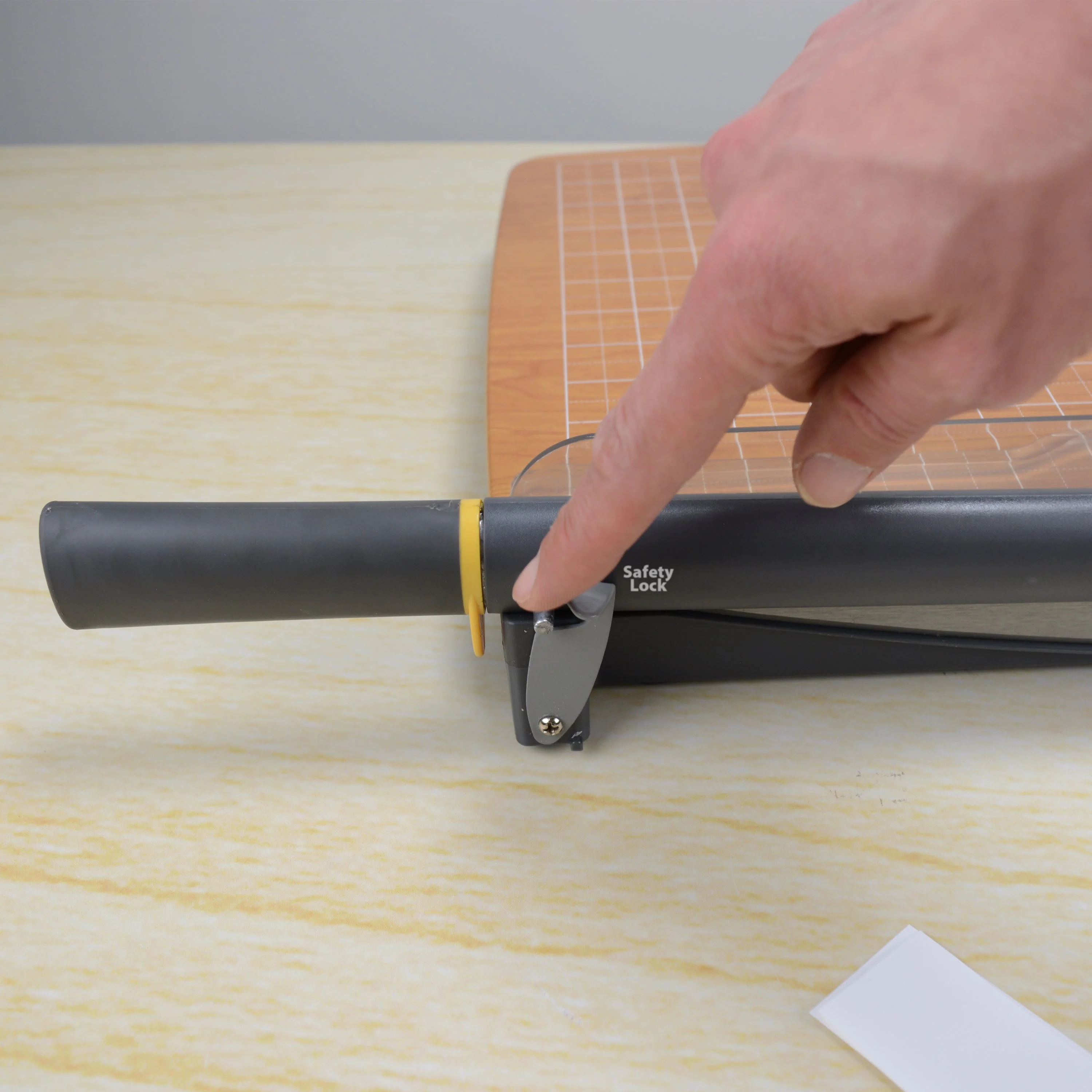 Westcott 18" Trimair Guillotine Trimmer, Wood Base - Image 7