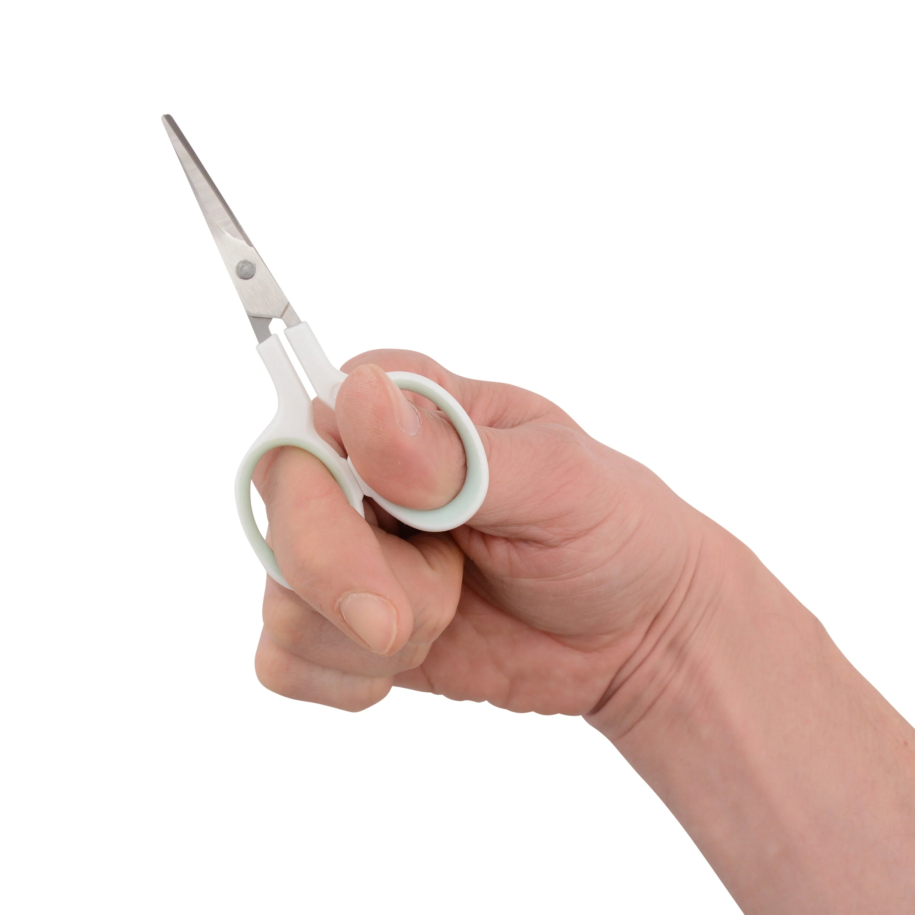 Westcott 4-Piece Sewing Set with Rag Scissors, Embroidery Scissors, Tape Measure, Box of Pins and Buttons for Fabric, Quilting, and Sewing Projects (00764-Parent) - Image 3