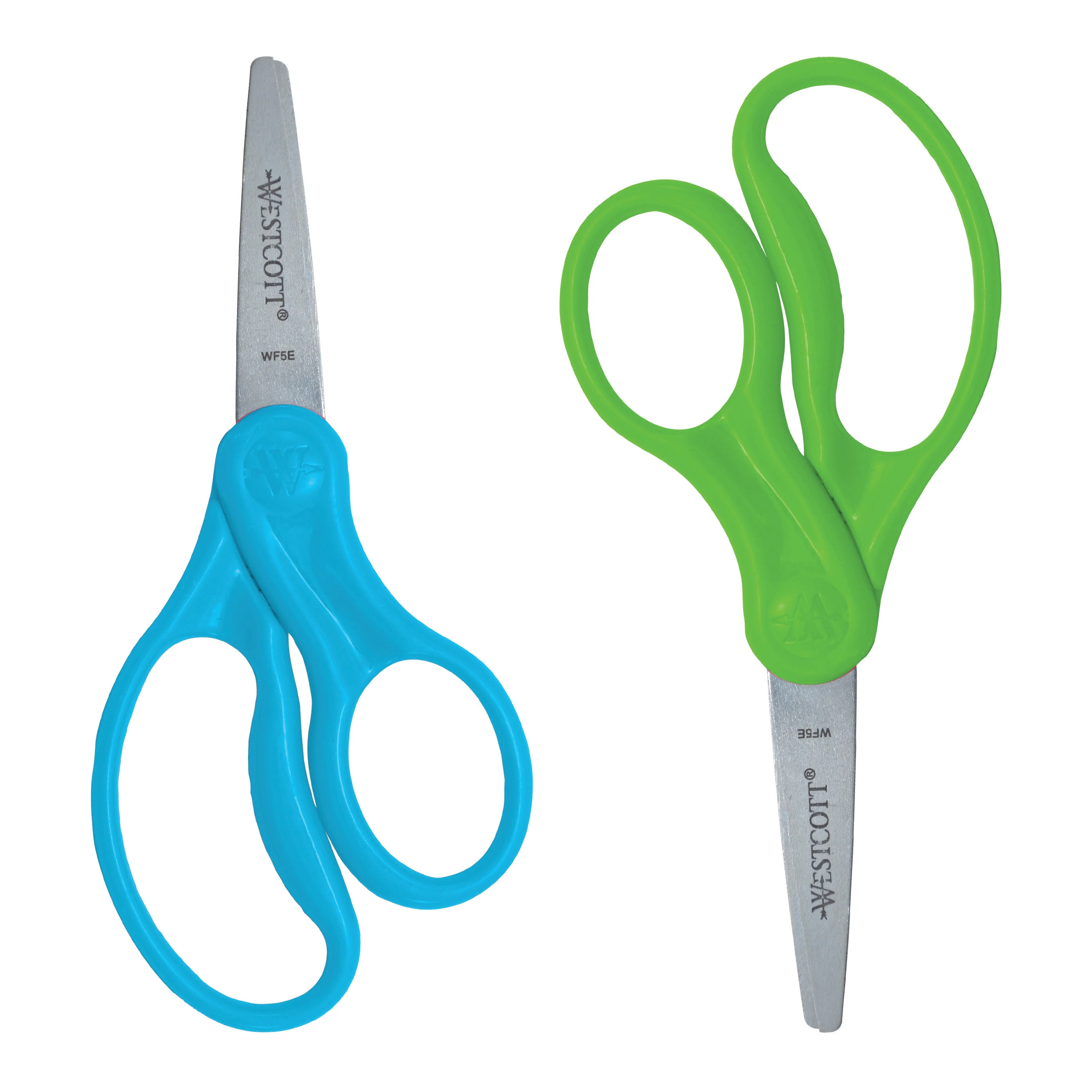 Westcott 5" Hard Handle Kids Scissors 2pk, Pointed (13132) - Image 4