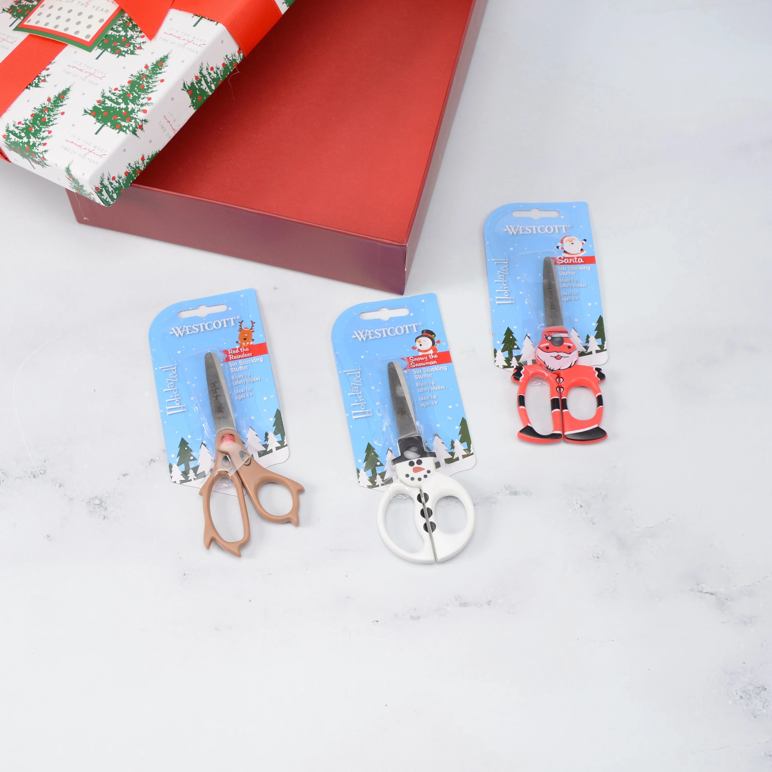 Westcott 5" Kids Holiday Scissors 12-Pack - Image 11