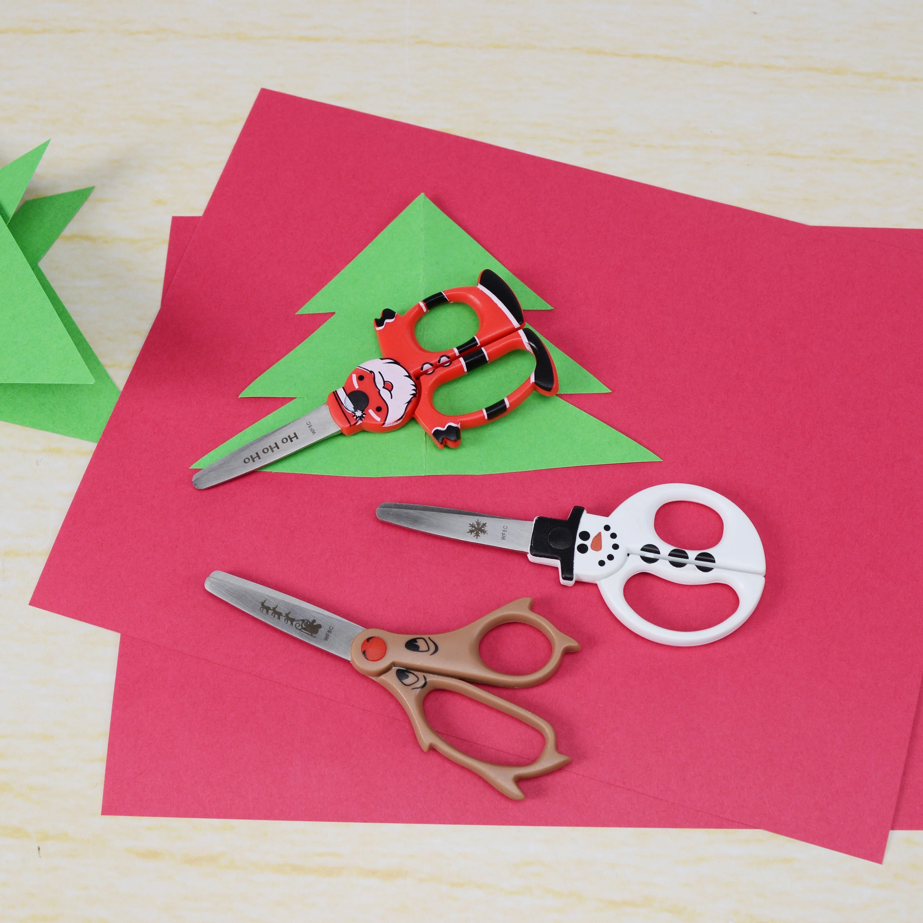 Westcott 5" Kids Holiday Scissors 12-Pack - Image 13