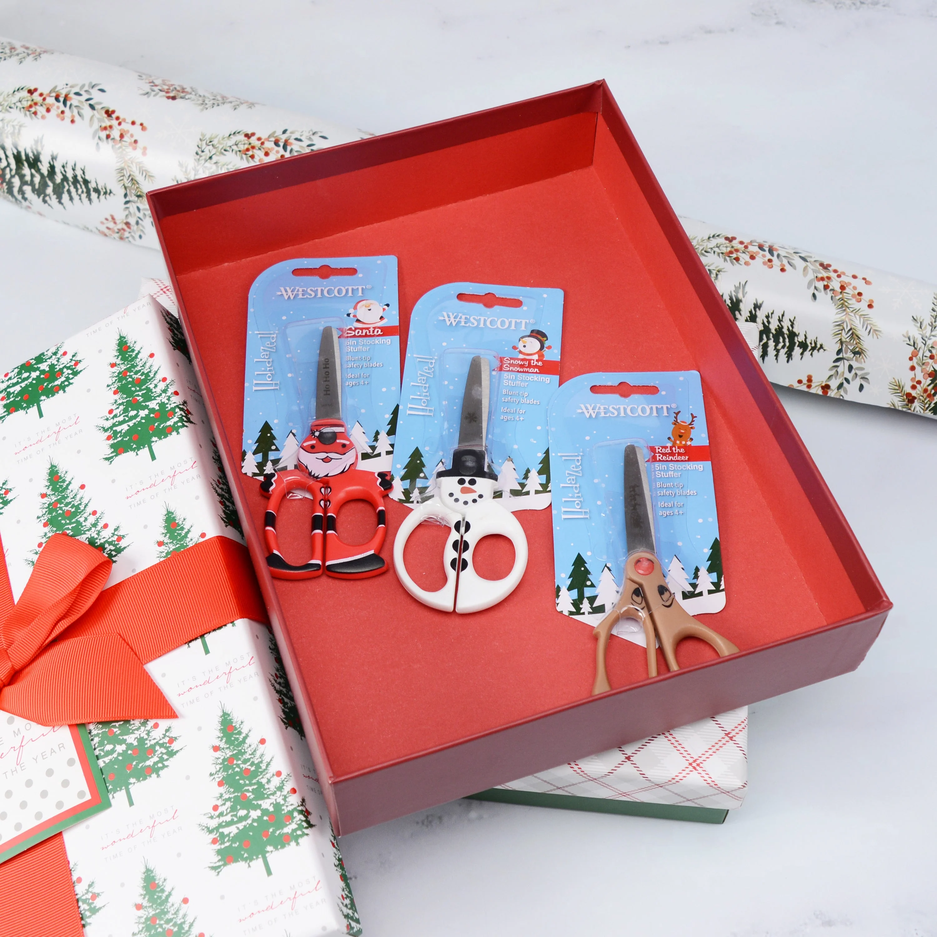 Westcott 5" Kids Holiday Scissors 12-Pack - Image 3