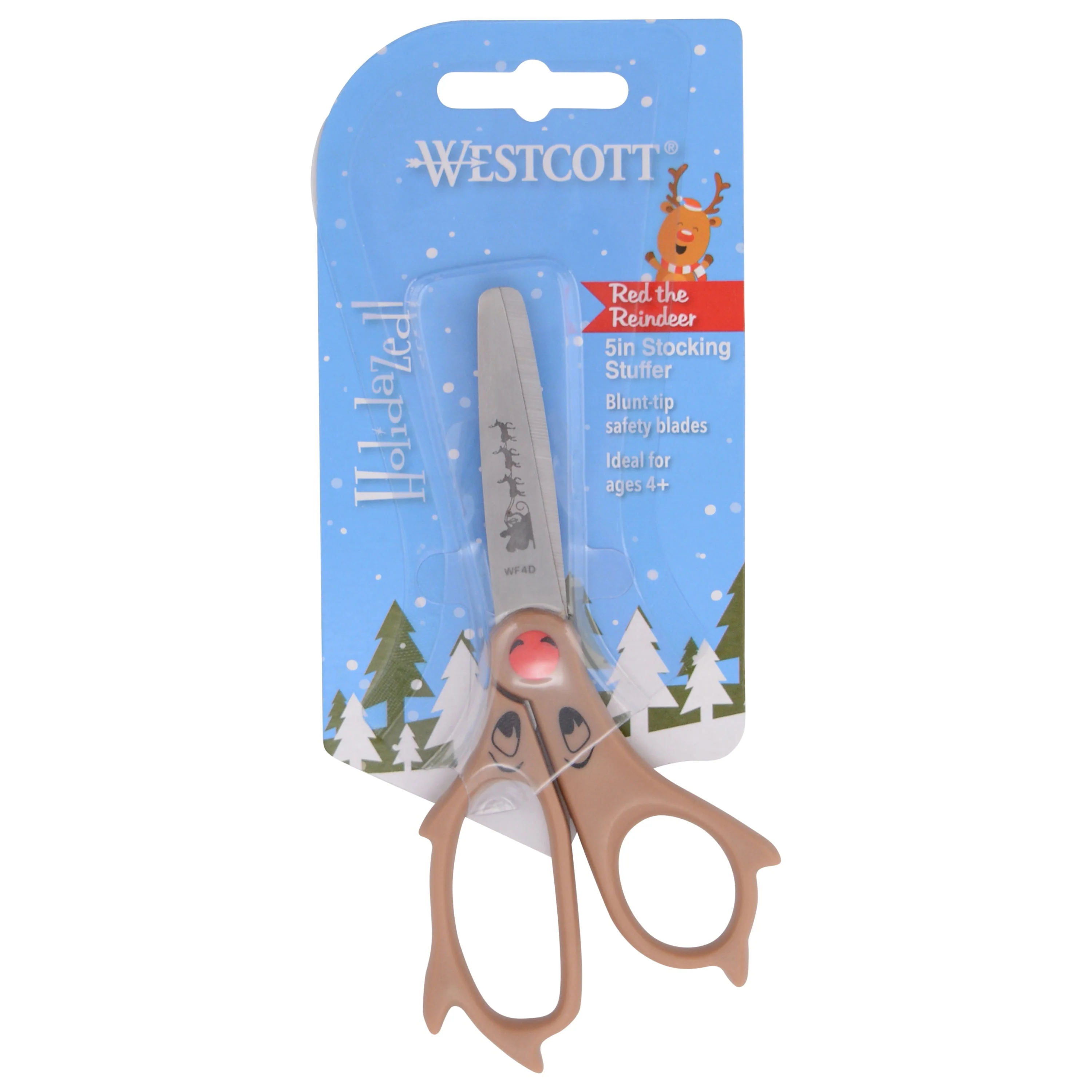Westcott 5" Kids Holiday Scissors 12-Pack - Image 6