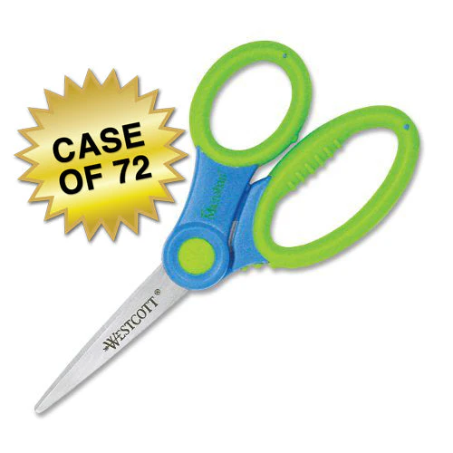 Westcott 5" Scissors with Anti-Microbial Protection, Pointed (14597) - Image 7