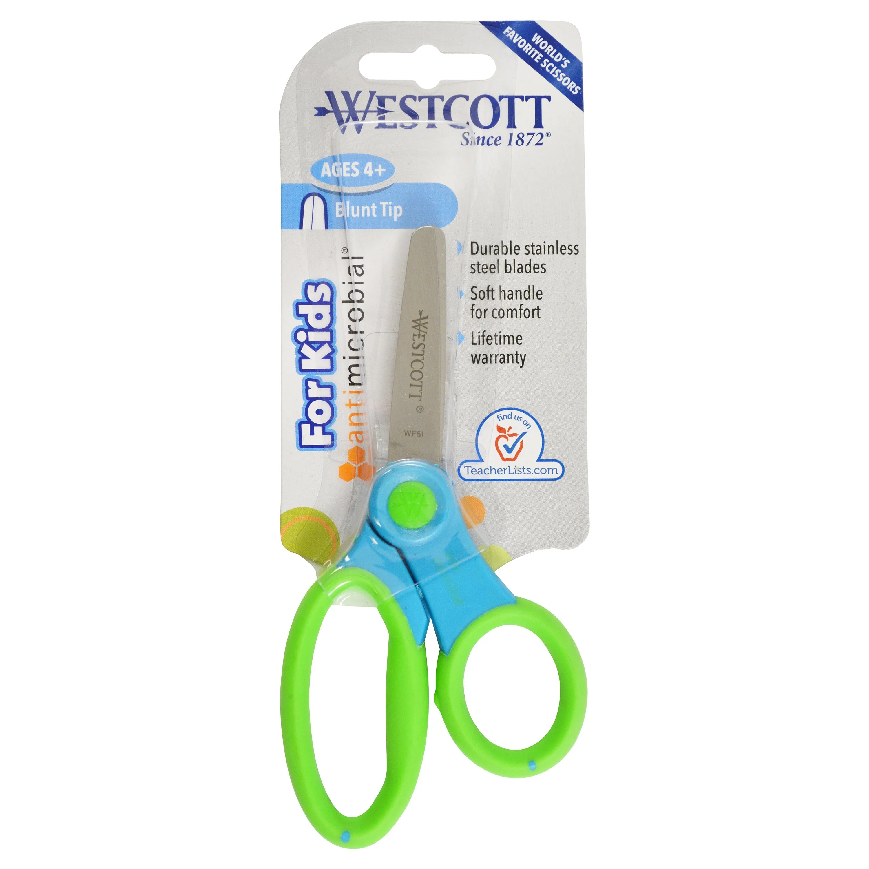 Westcott 5" Scissors with Anti-Microbial Protection, Blunt (14596) - Image 9