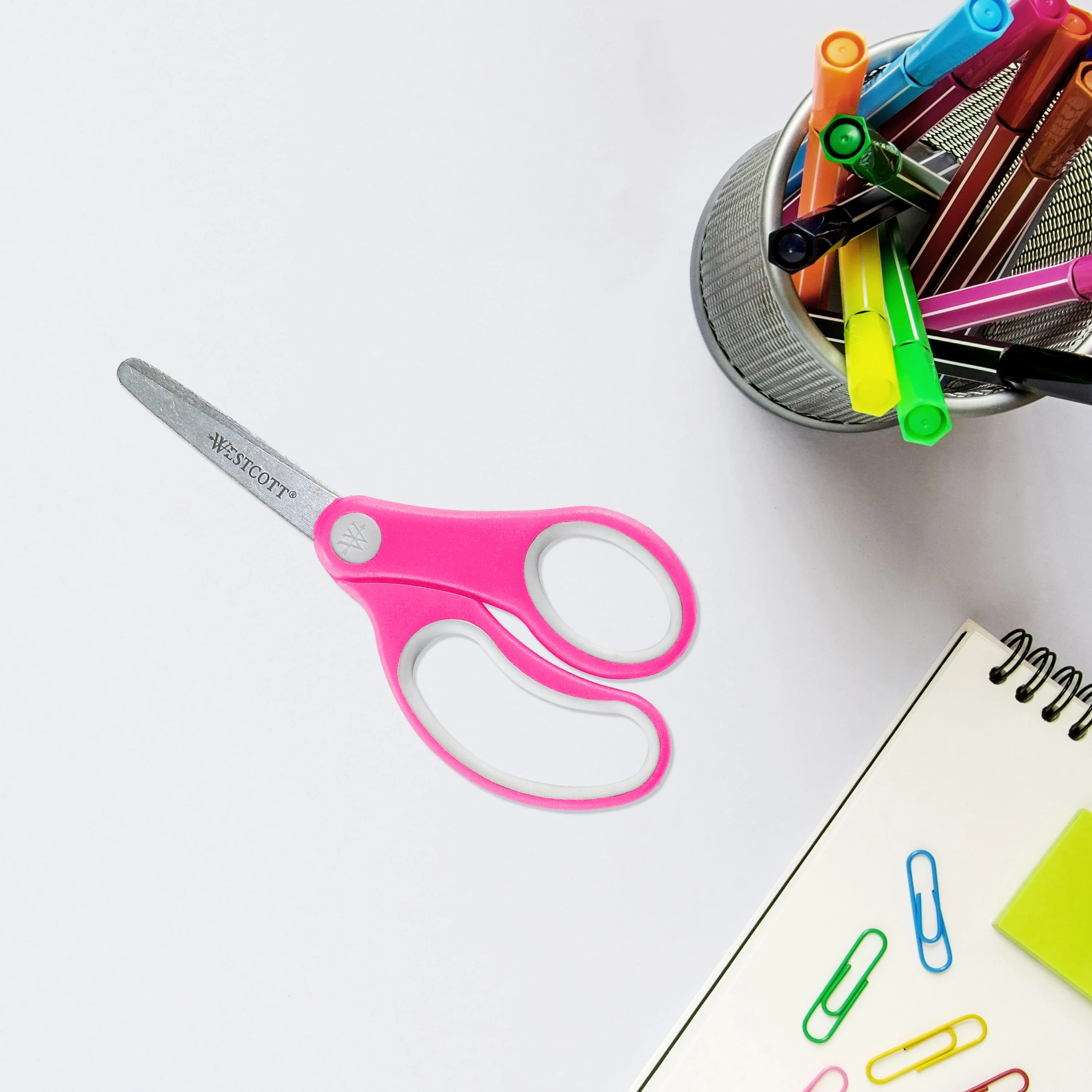 Westcott 5" Soft Handle Scissors, Blunt (14726) - Image 3