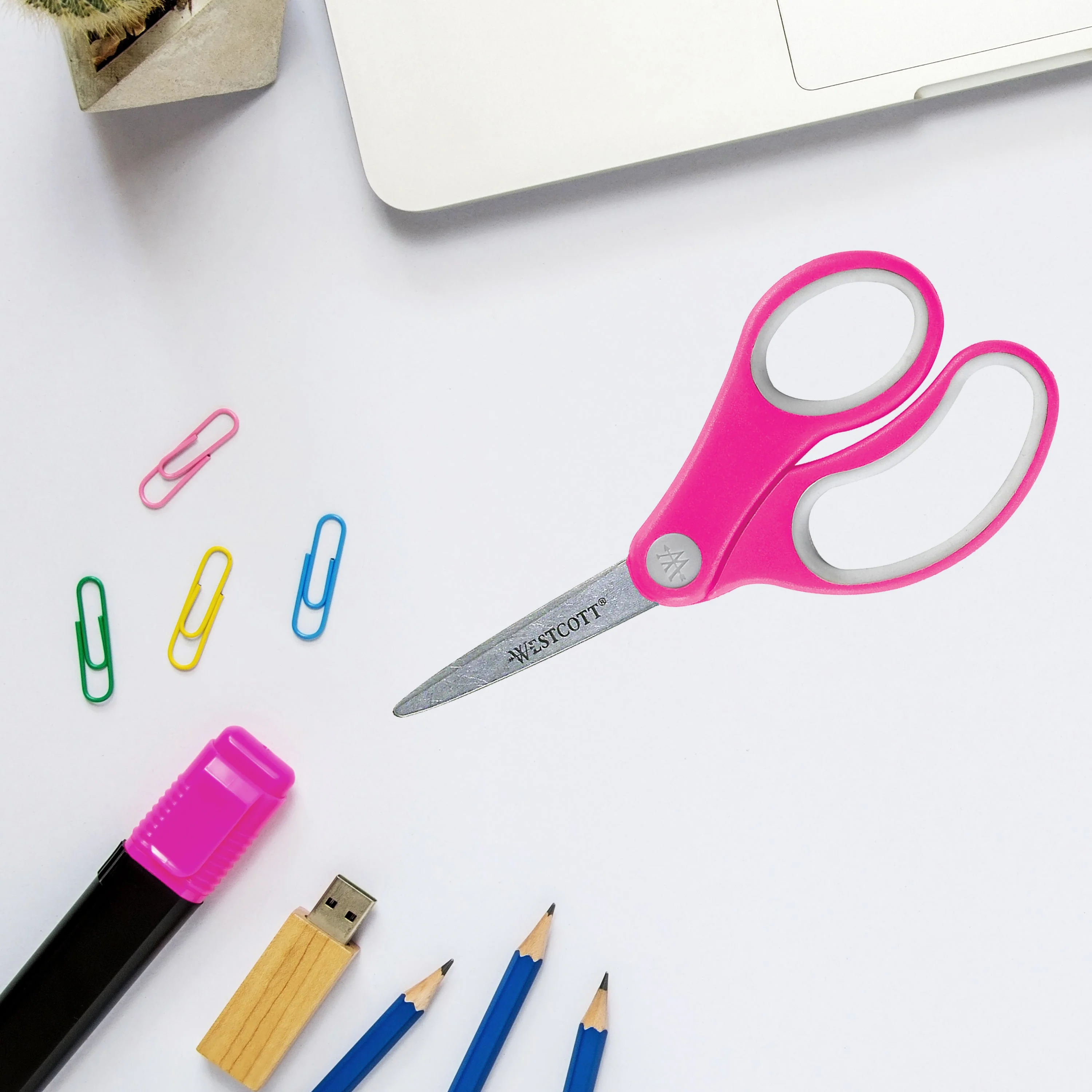 Westcott 5" Soft Handle Scissors, Pointed (14727) - Image 6