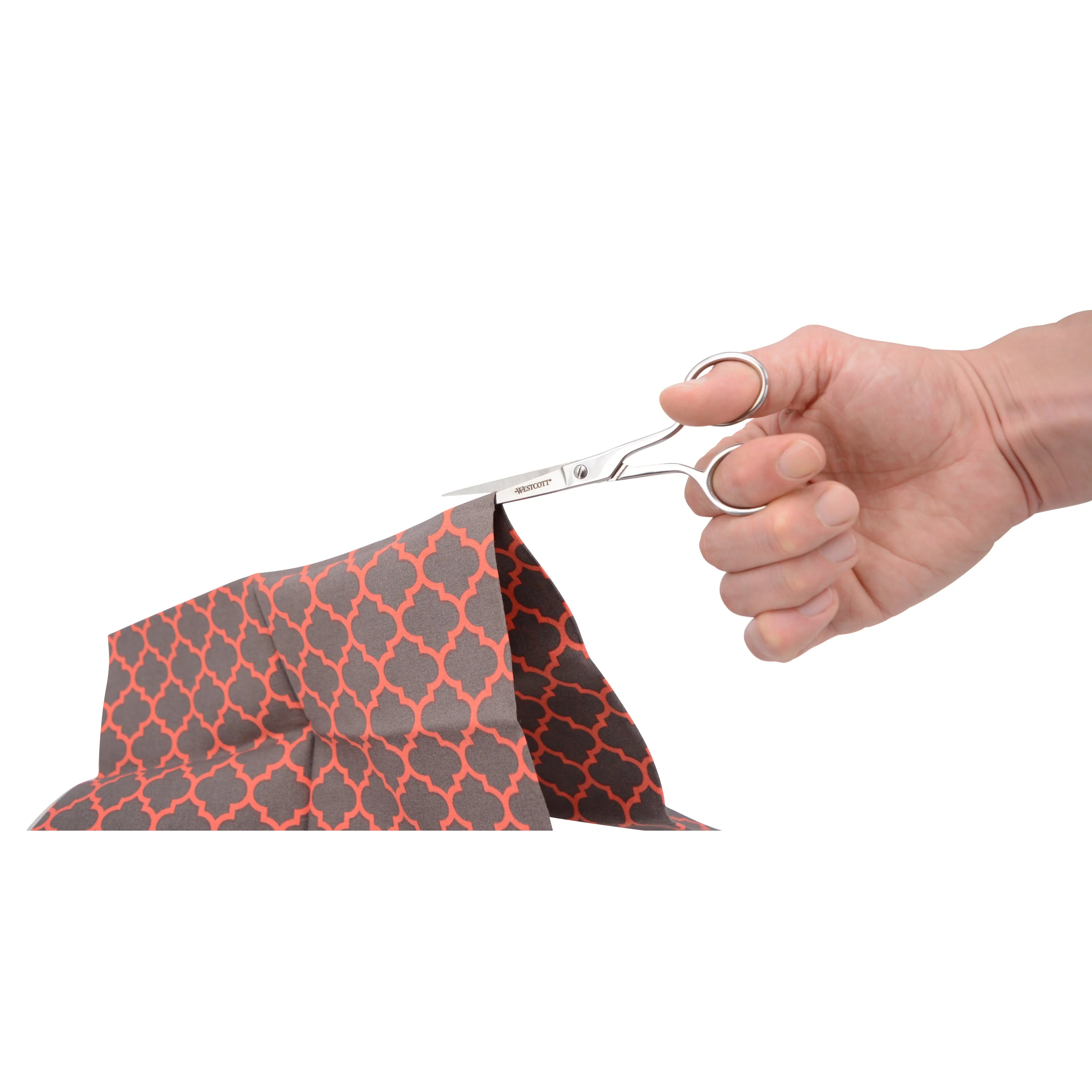 Westcott 5in Forged Fabric and Paper Scissors, Precision Scissors for Embroidery Detail, Sewing, Quilting, Tailoring, Arts and Crafts (00843-PARENT) - Image 10