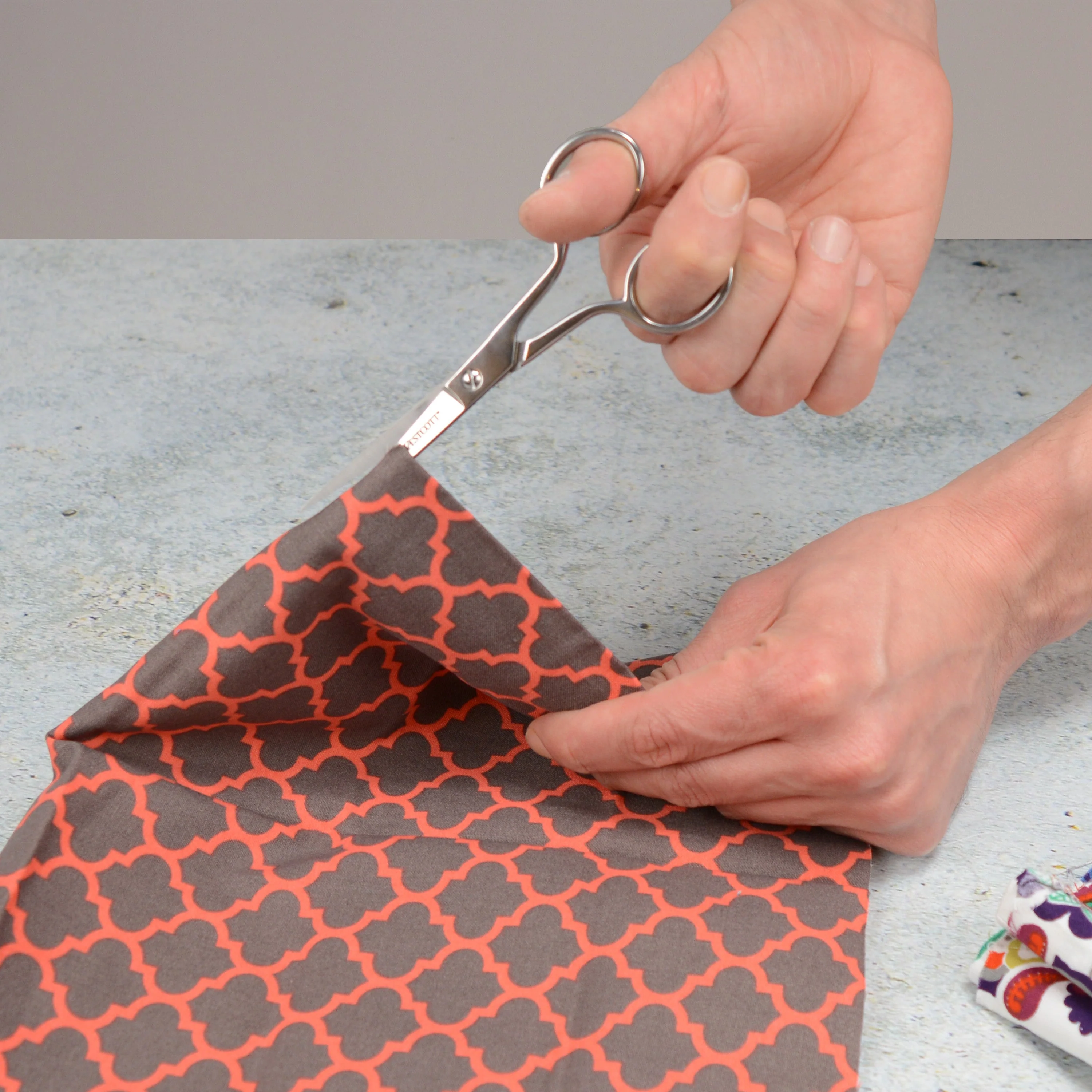 Westcott 5in Forged Fabric and Paper Scissors, Precision Scissors for Embroidery Detail, Sewing, Quilting, Tailoring, Arts and Crafts (00843-PARENT) - Image 12