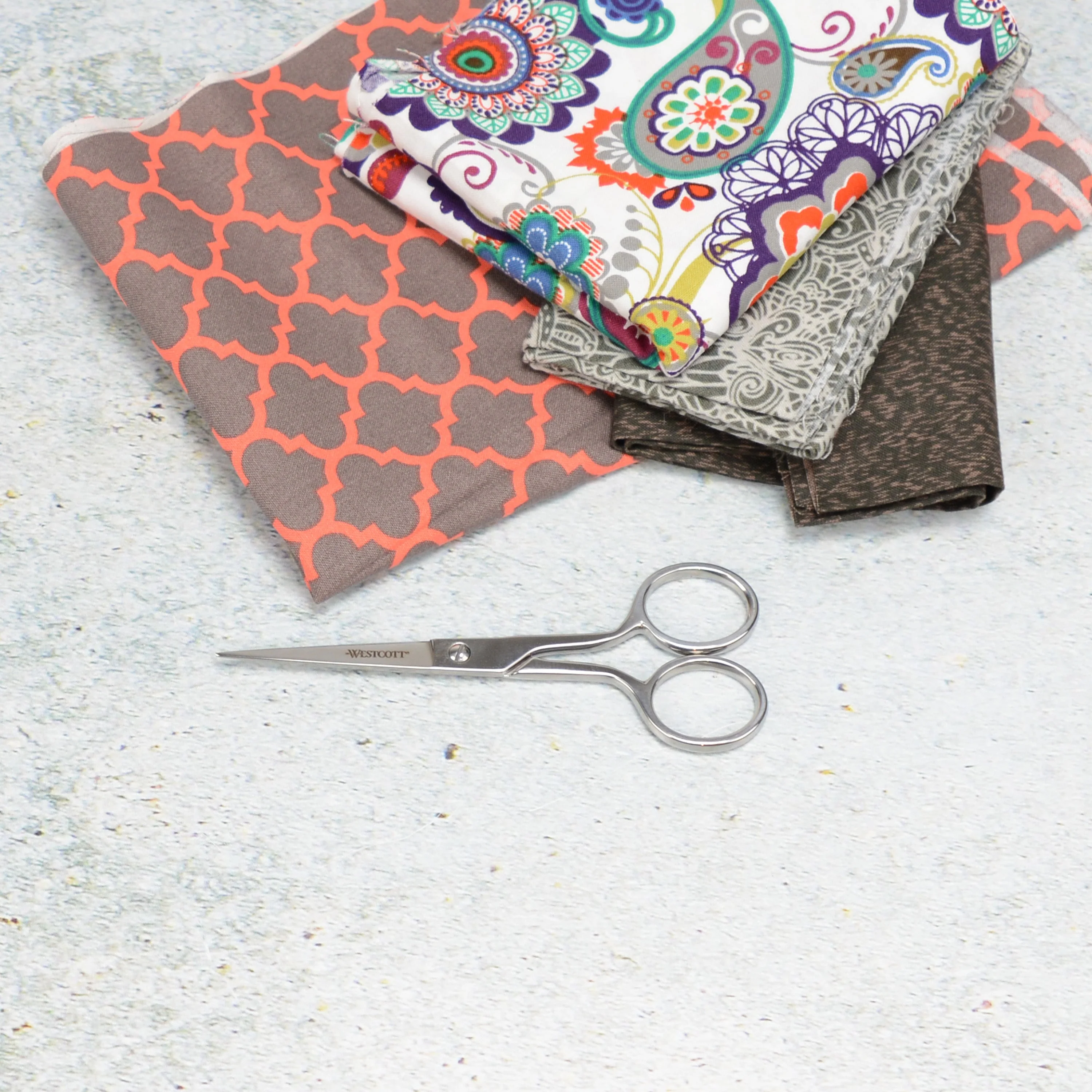 Westcott 5in Forged Fabric and Paper Scissors, Precision Scissors for Embroidery Detail, Sewing, Quilting, Tailoring, Arts and Crafts (00843-PARENT) - Image 5