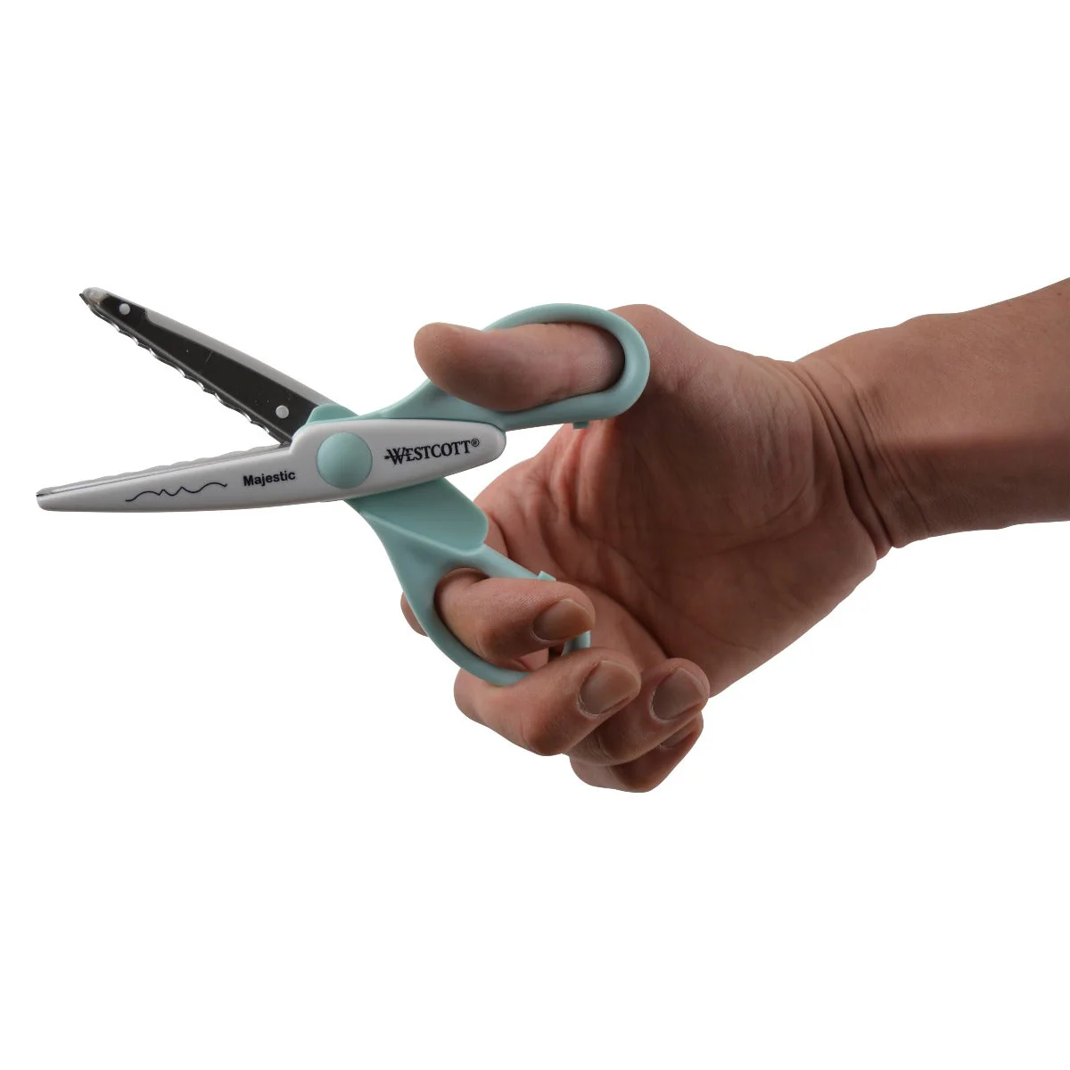 Westcott 6 inch Paper Edger Scissors, 2pk (Majestic/Pinking) - Image 9