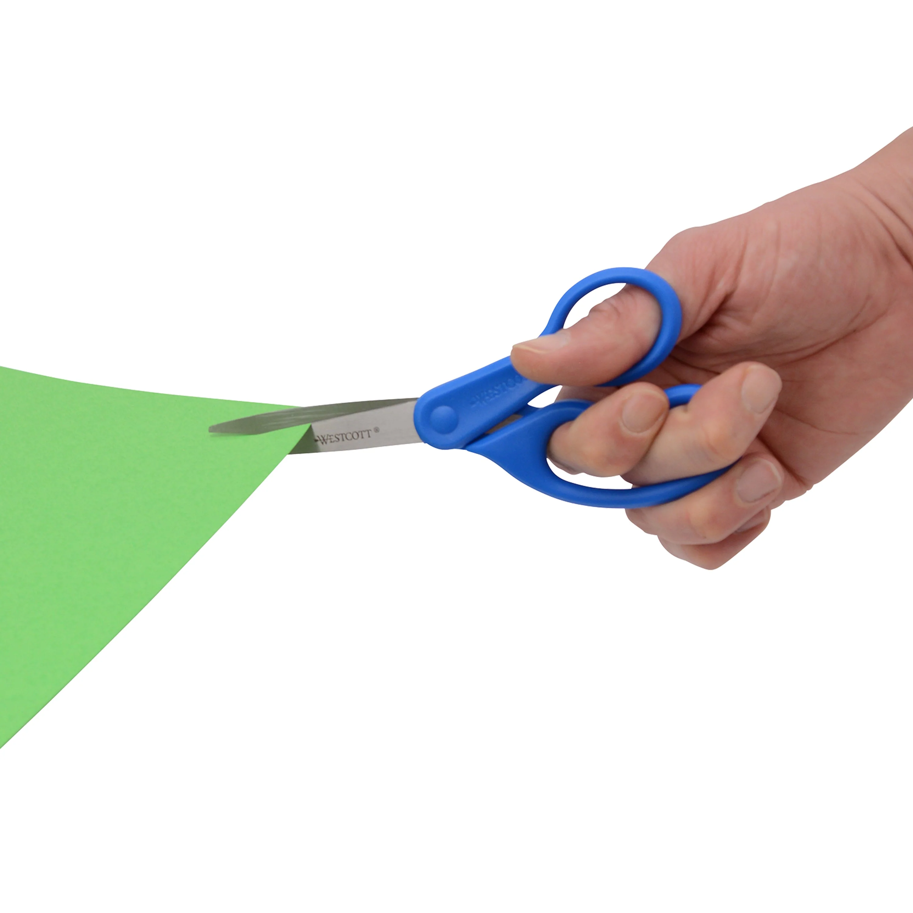 Westcott 7" All Purpose Preferred Stainless Steel Scissors, Blue (44217) - Image 6