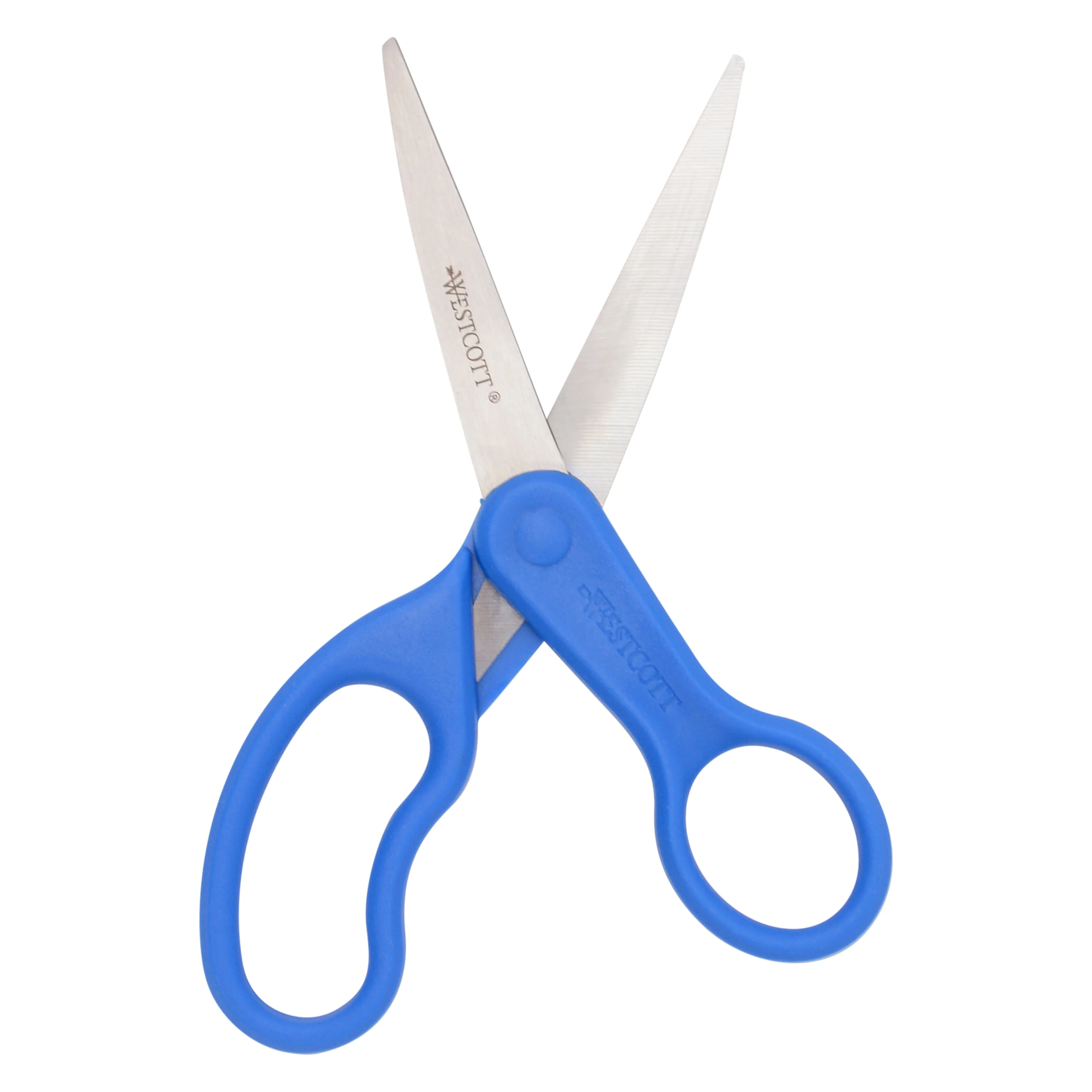 Westcott 7" All Purpose Preferred Stainless Steel Scissors, Blue (44217) - Image 7