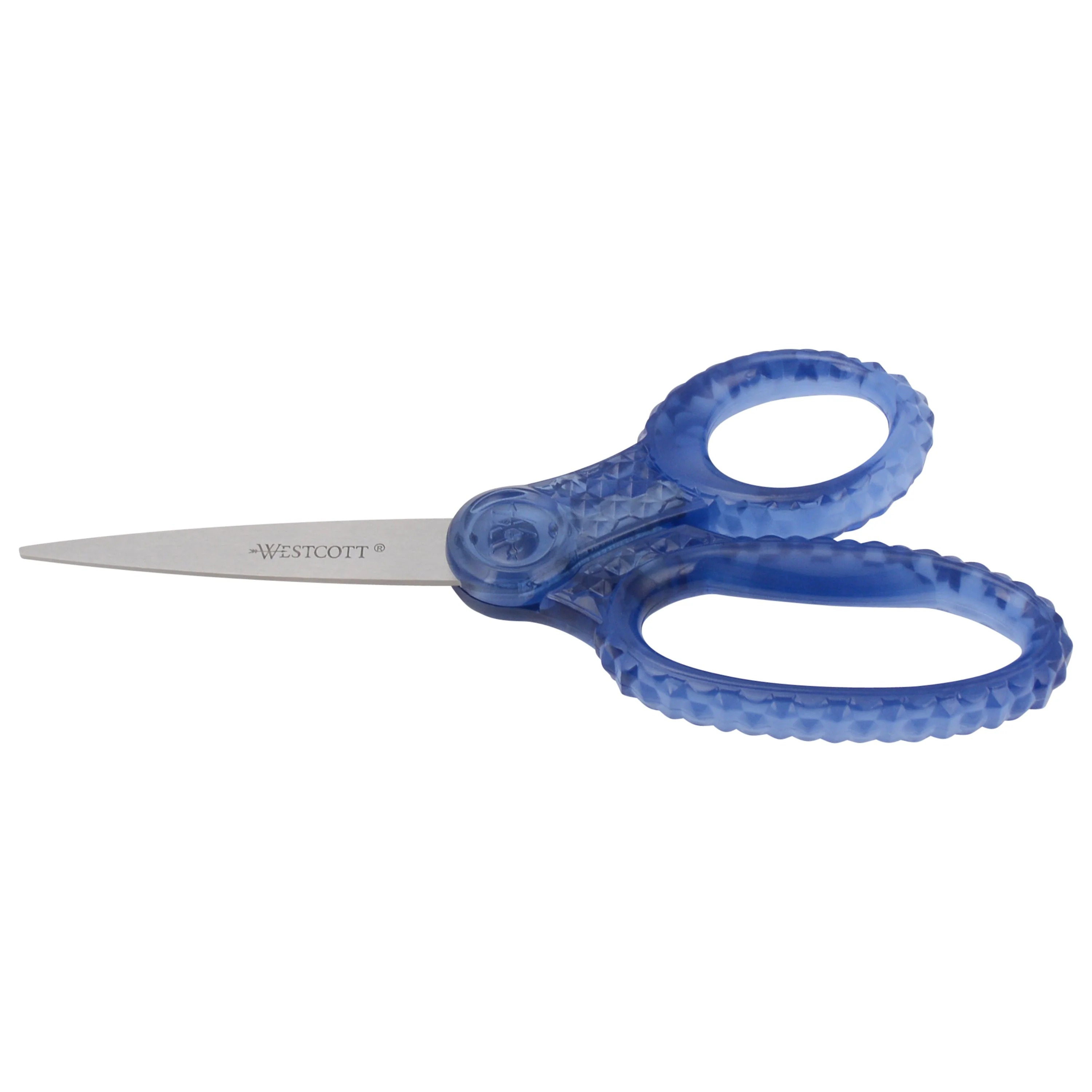 Westcott 7" GEM Crystal-Design Student Scissors, for Kids Aged 12+ - Scissors for School, Craft, Home, DIY, Classroom - Blue (00705-PARENT) - Image 7