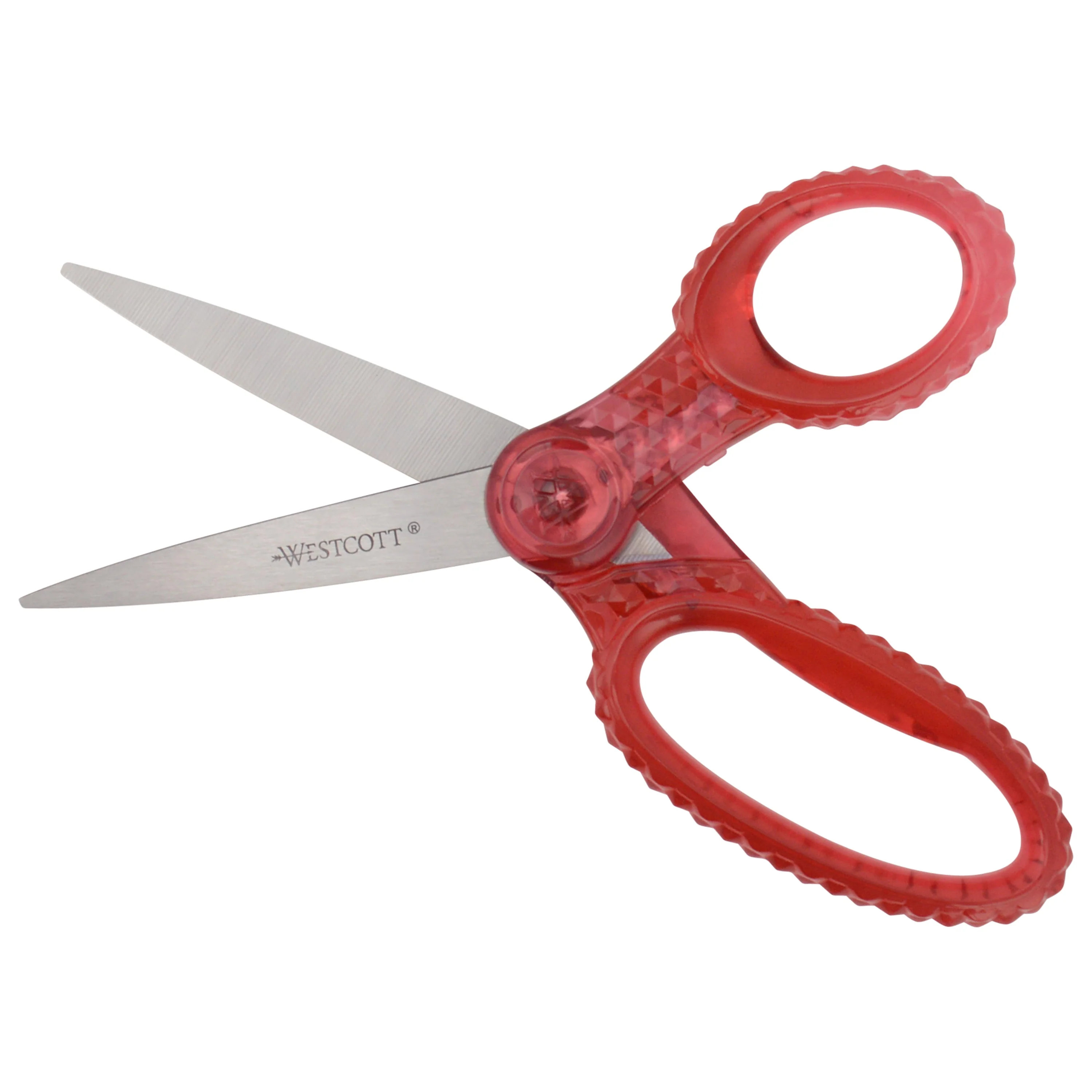 Westcott 7" GEM Crystal-Design Student Scissors, for Kids Aged 12+ - Scissors for School, Craft, Home, DIY, Classroom - Pink (00704-PARENT) - Image 7
