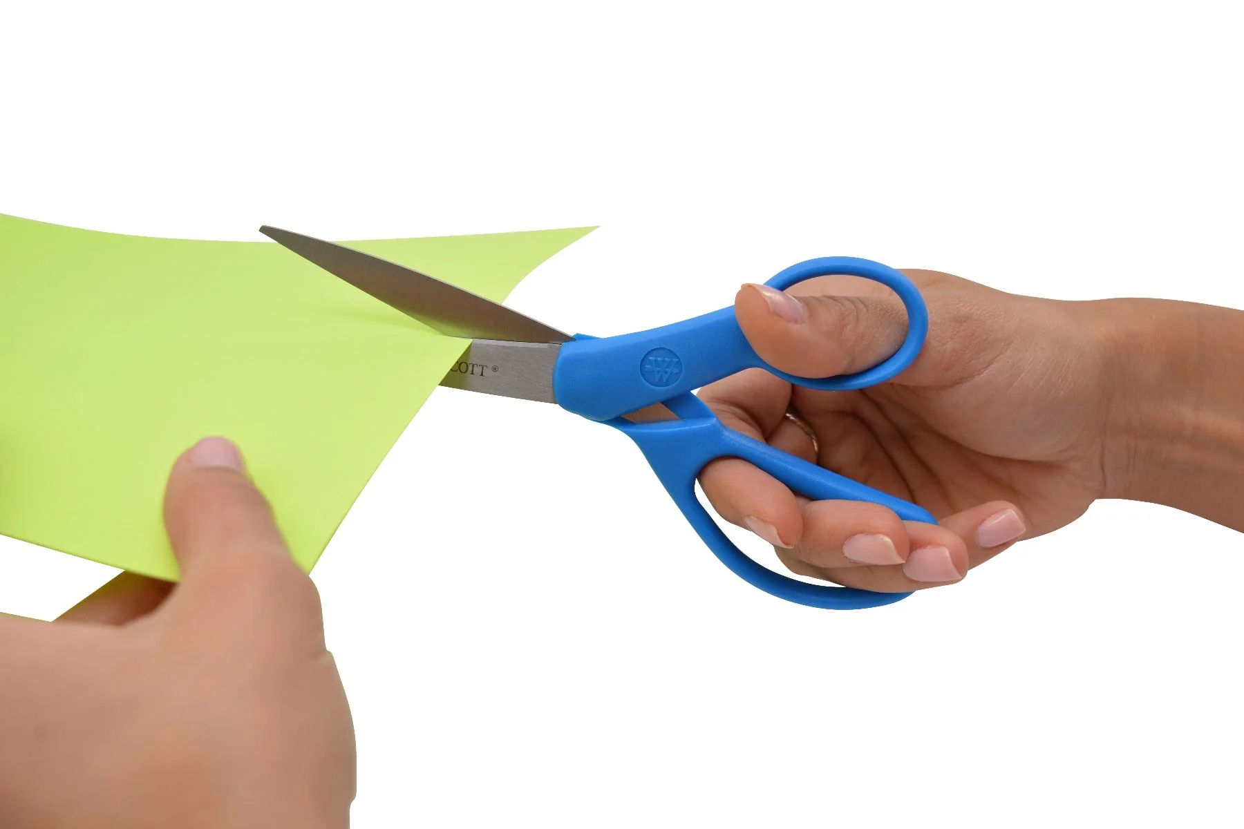 Westcott 7" All Purpose Preferred Stainless Steel Scissors, Blue (43217) - Image 4