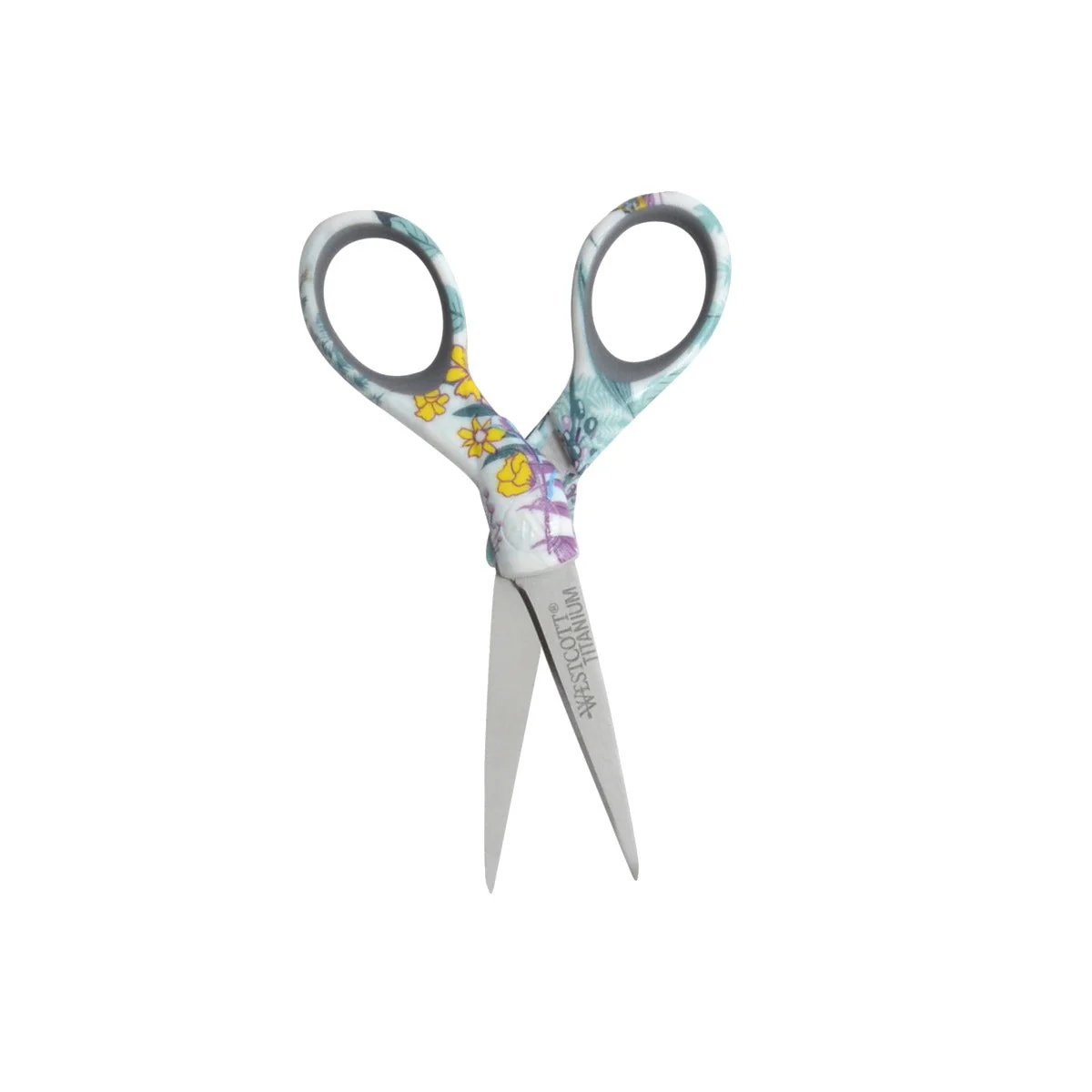 Westcott 8” & 5” Print Titanium 2 Pack Scissor Set - Image 3
