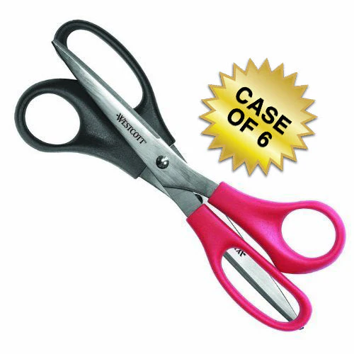 Westcott 8" All Purpose Straight Scissors 2pk (14880) - Image 10