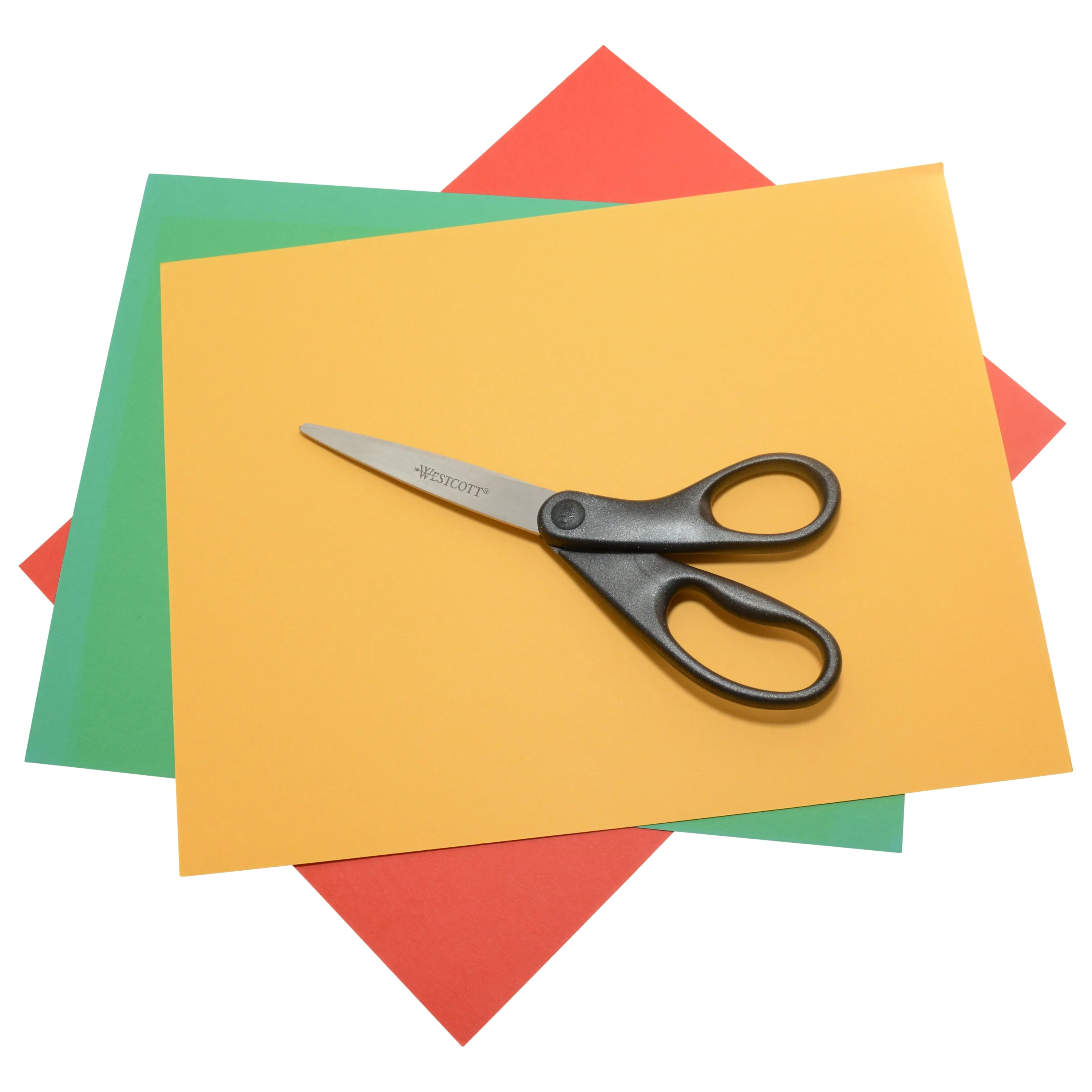 Westcott 8" All Purpose Straight Scissors, Metallic Black (13139) - Image 5