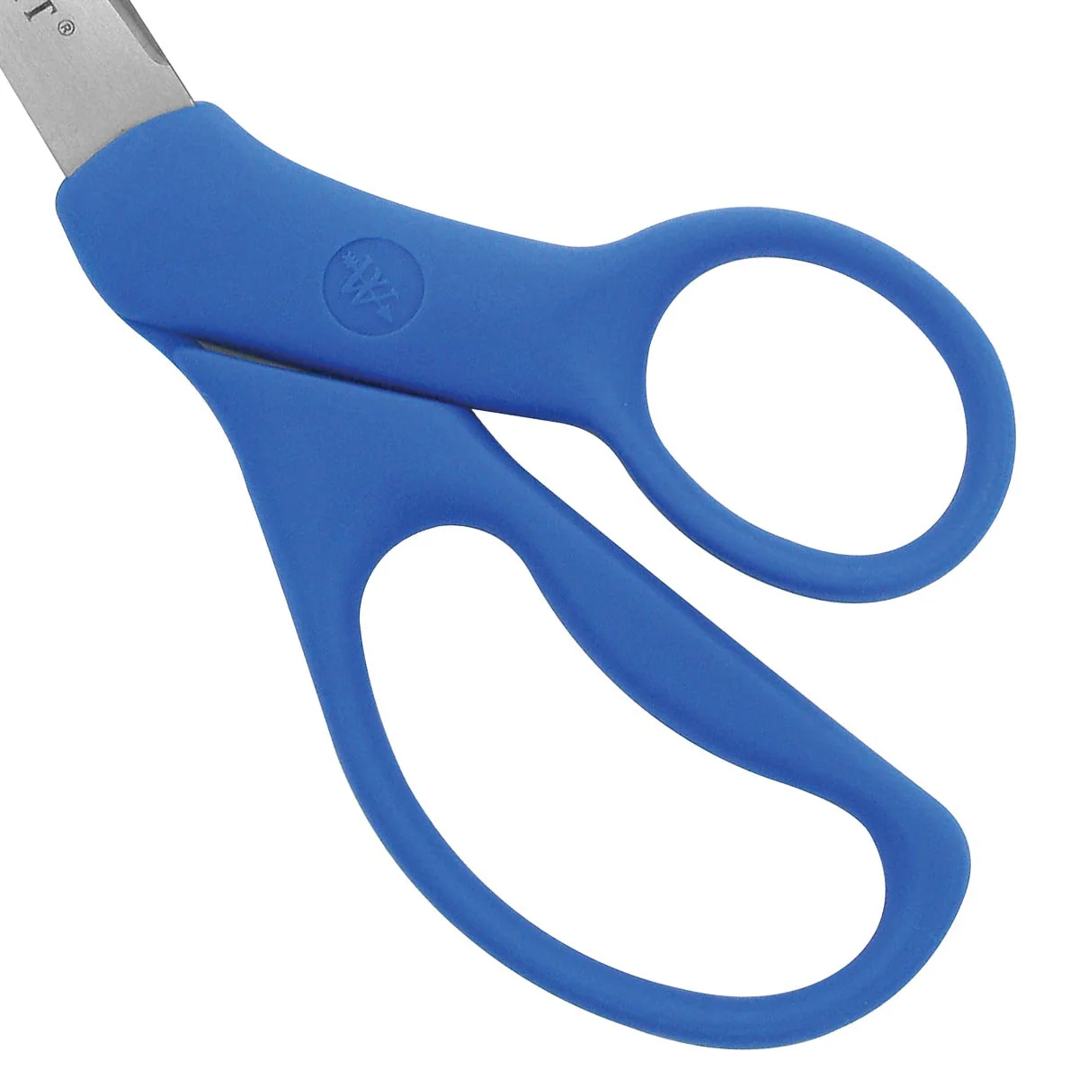 Westcott 8" Bent All Purpose Preferred Stainless Steel Scissors, Blue (43218) - Image 3