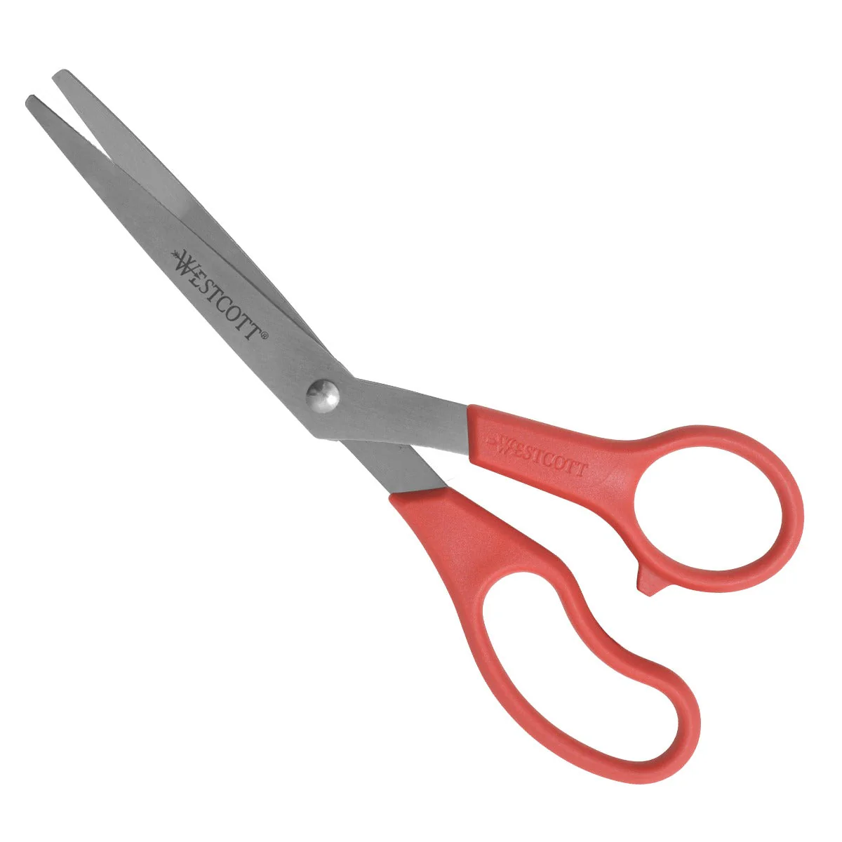 Westcott 8" Bent All Purpose Value Scissors, Red (10703) - Image 3