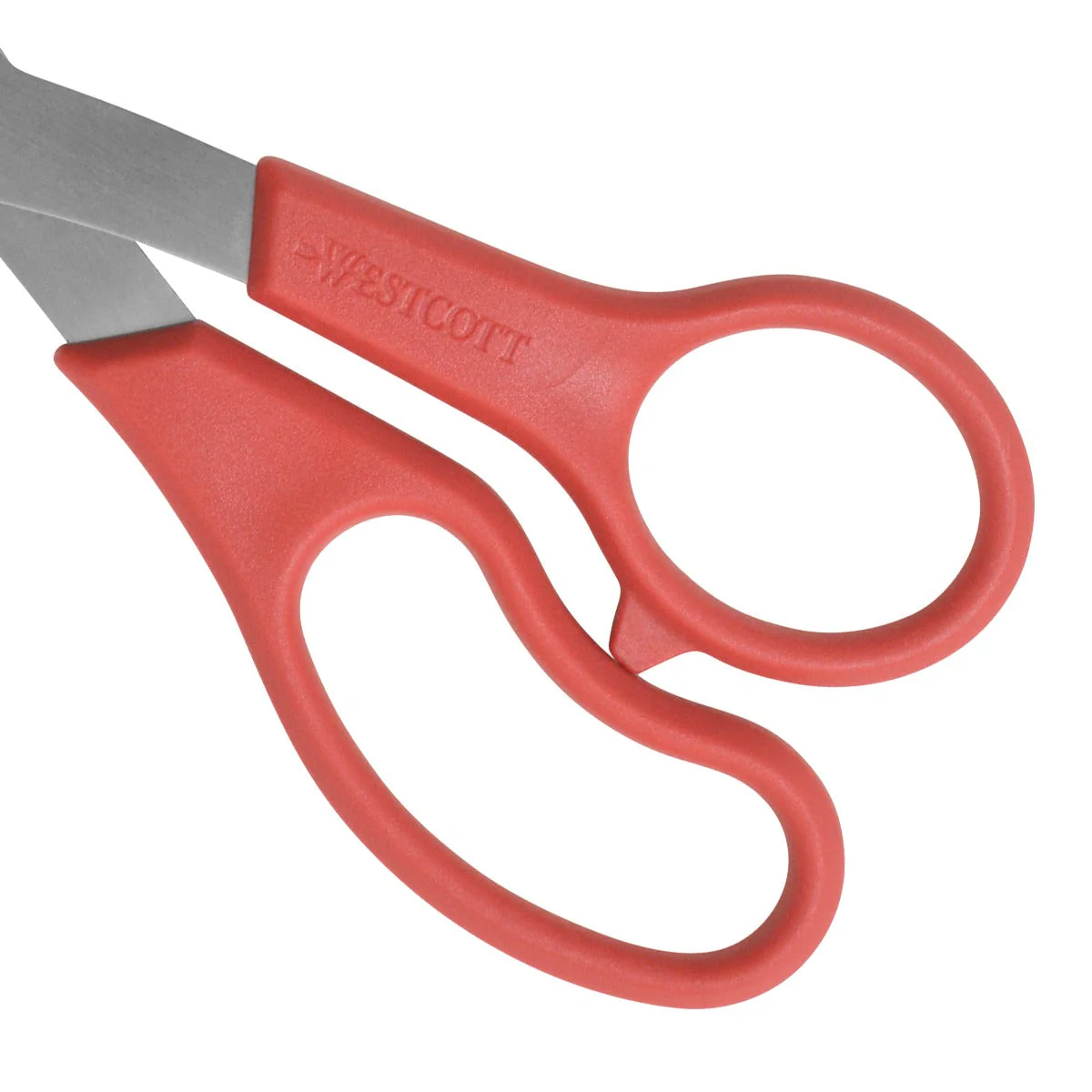 Westcott 8" Bent All Purpose Value Scissors, Red (10703) - Image 5