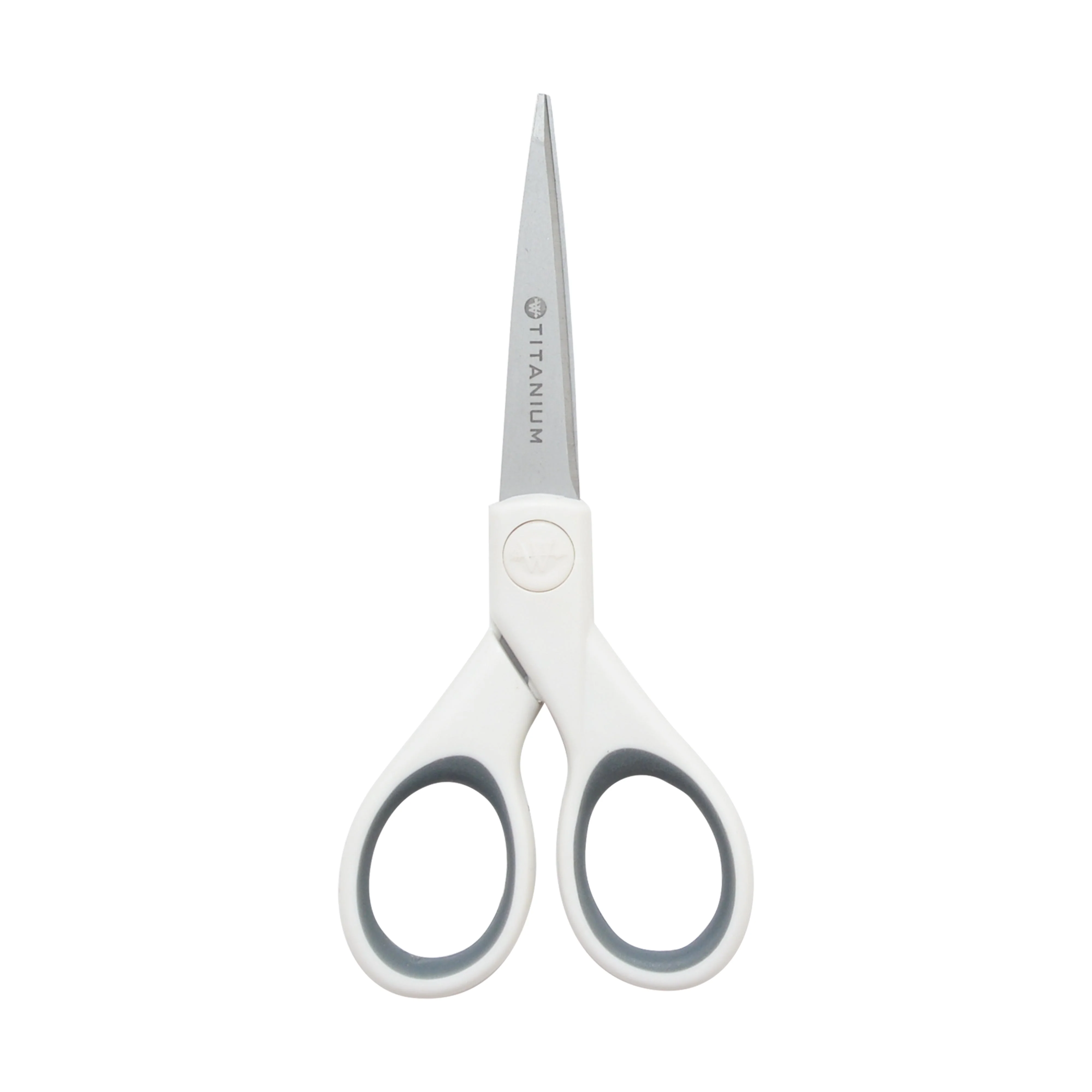 Westcott 8" Bent and 5" Straight Titanium Bonded Craft Scissors with Micro Tip, White, 2-Pack (16378) - Image 3
