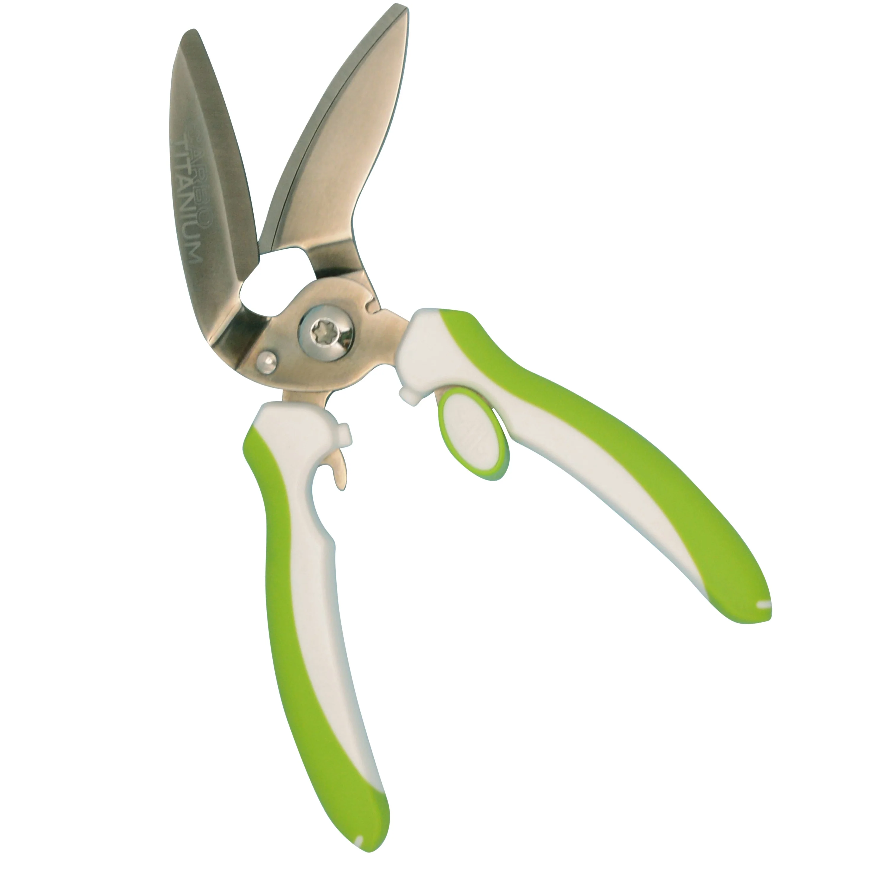 Westcott 8" CarboTitanium Industrial Strength DIY and Crafting Scissors with Spring Assist for Home or Worksite, Green/White (00970-Parent) - Image 7