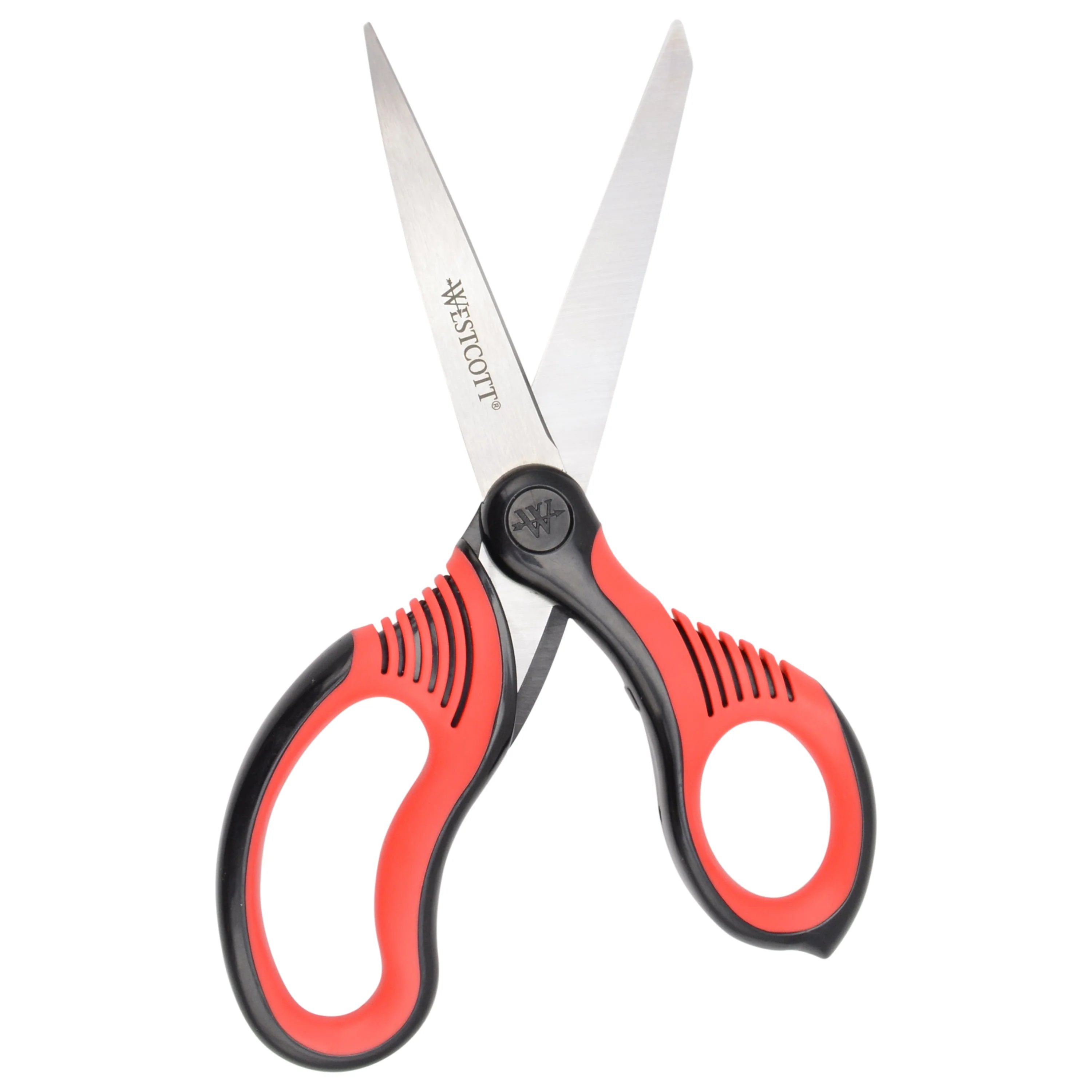 Westcott 8-Inch Titanium-Bonded Premium Handle Scissors for Office and Home, Black/Red (00960-Parent) - Image 8