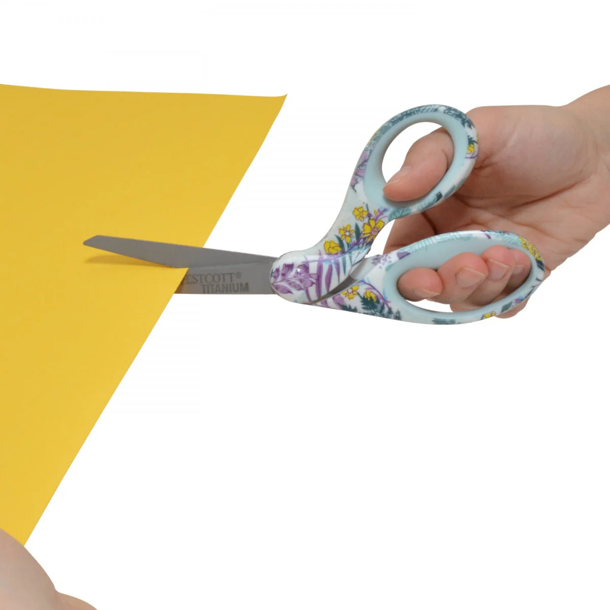 Westcott 8" Titanium Bonded Fashion Scissors, Bent - Image 3