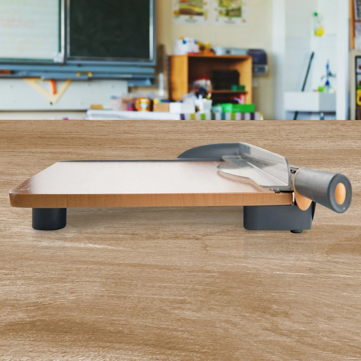 Westcott TrimAir Titanium Bonded Wood Guillotine Paper Trimmer, 12" (15106) - Image 8