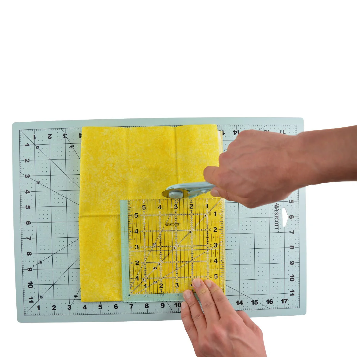 Westcott Acrylic Ruler Pack, Metric/Imperial, Clear, 2-Pack (14800-PARENT) - Image 11