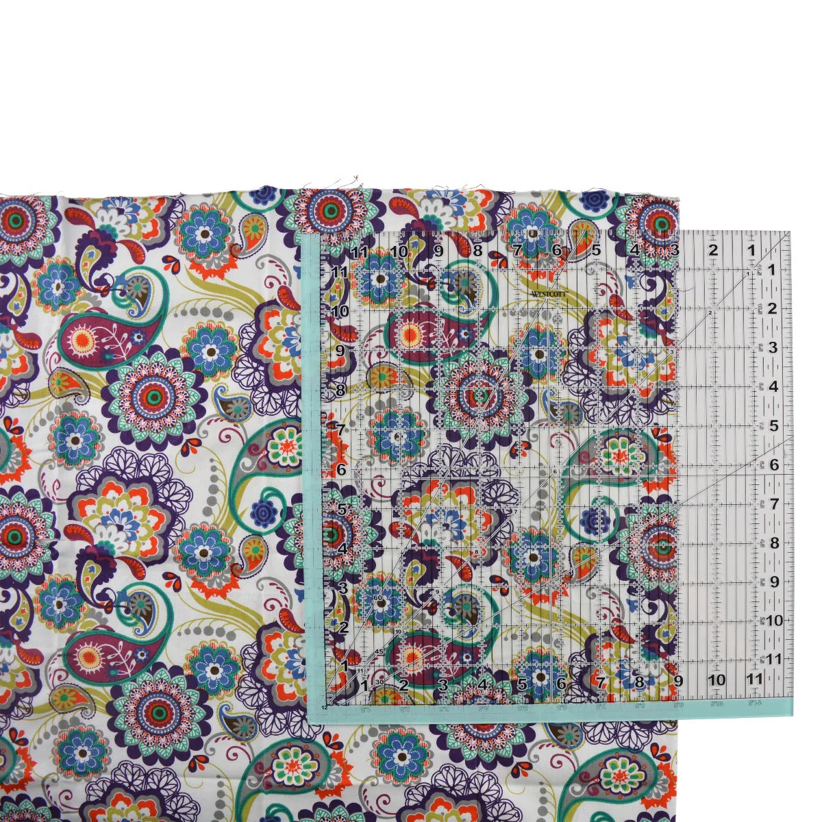 Westcott Acrylic Ruler Pack, Metric/Imperial, Clear, 2-Pack (14800-PARENT) - Image 5