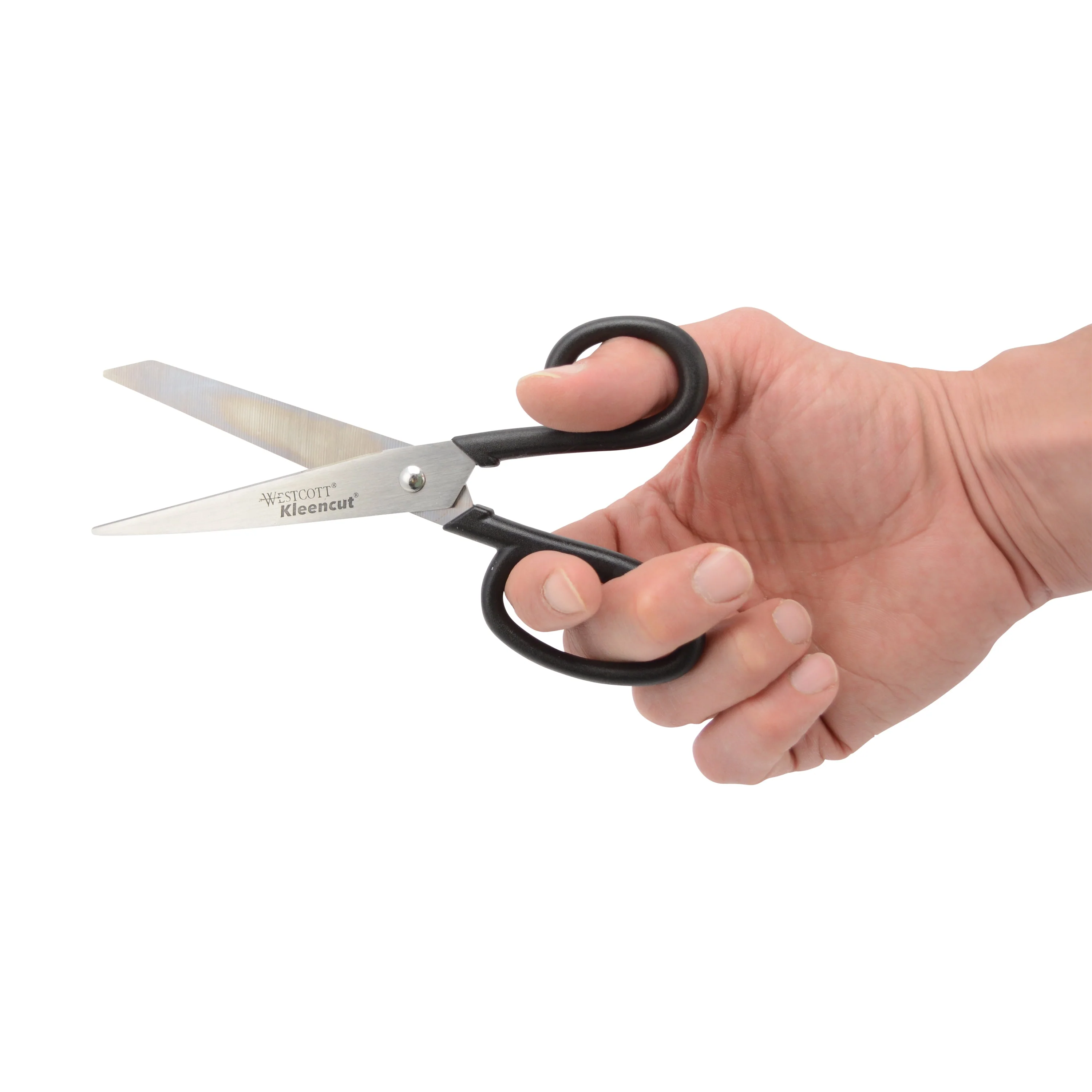 Westcott All Purpose Kleencut Stainless Steel Scissors, 7", Black (19017) - Image 9