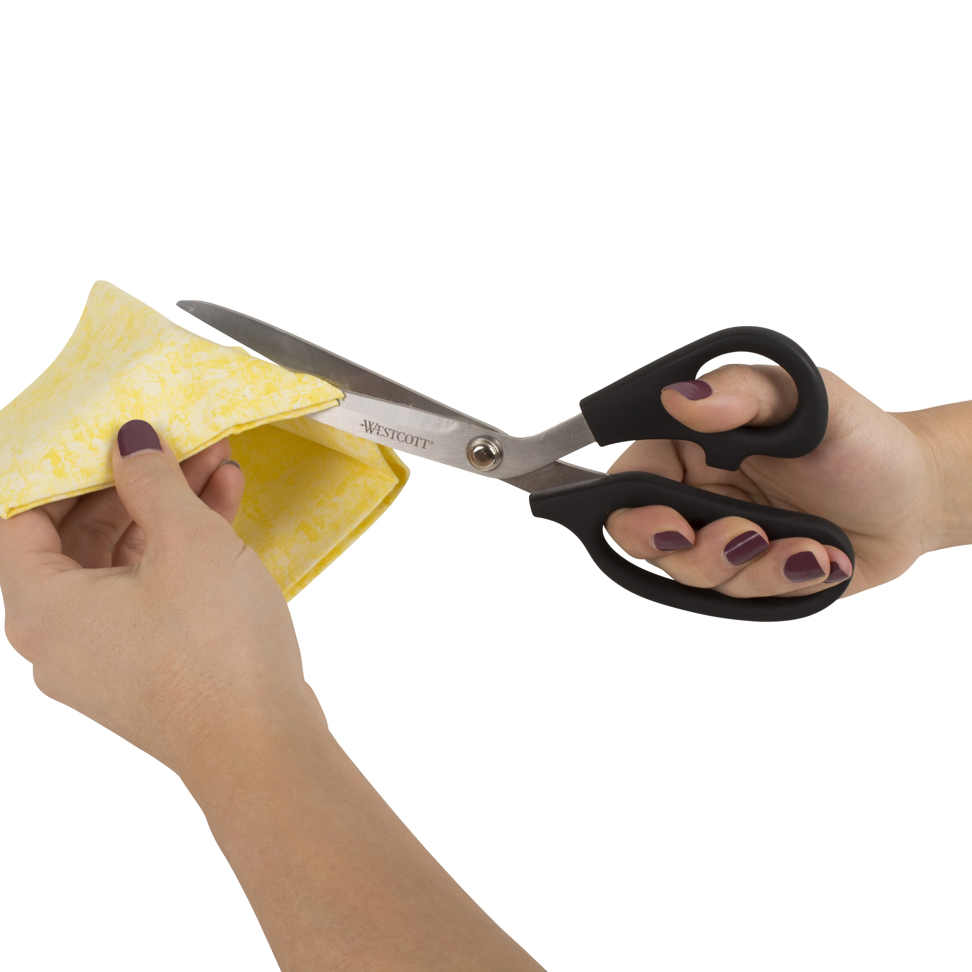 Westcott All Purpose Plus 9" Bent Sewing Scissor (16410) - Image 3