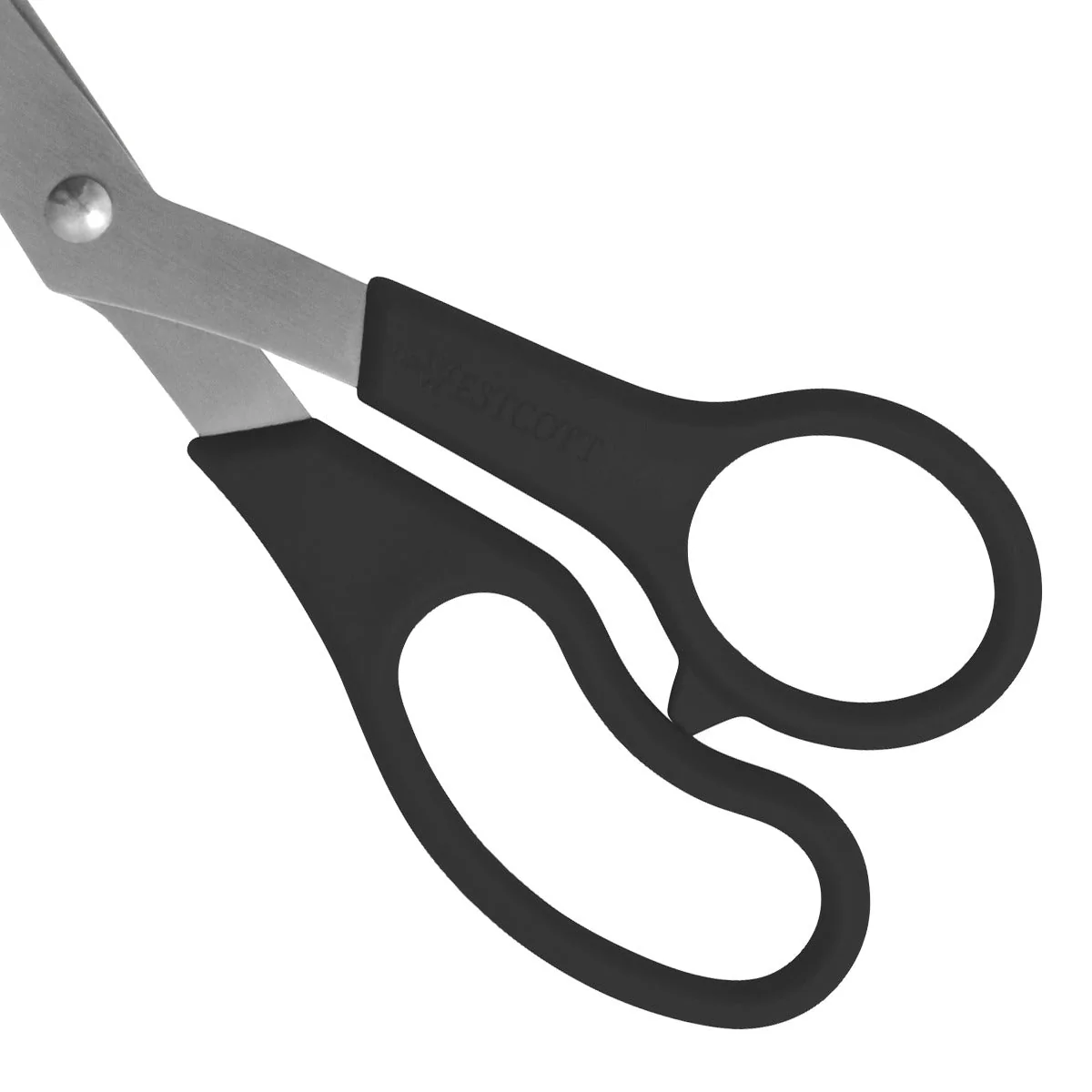 Westcott All Purpose Value Scissors, 8' Bent, Pack of 3, Black (13402) - Image 7