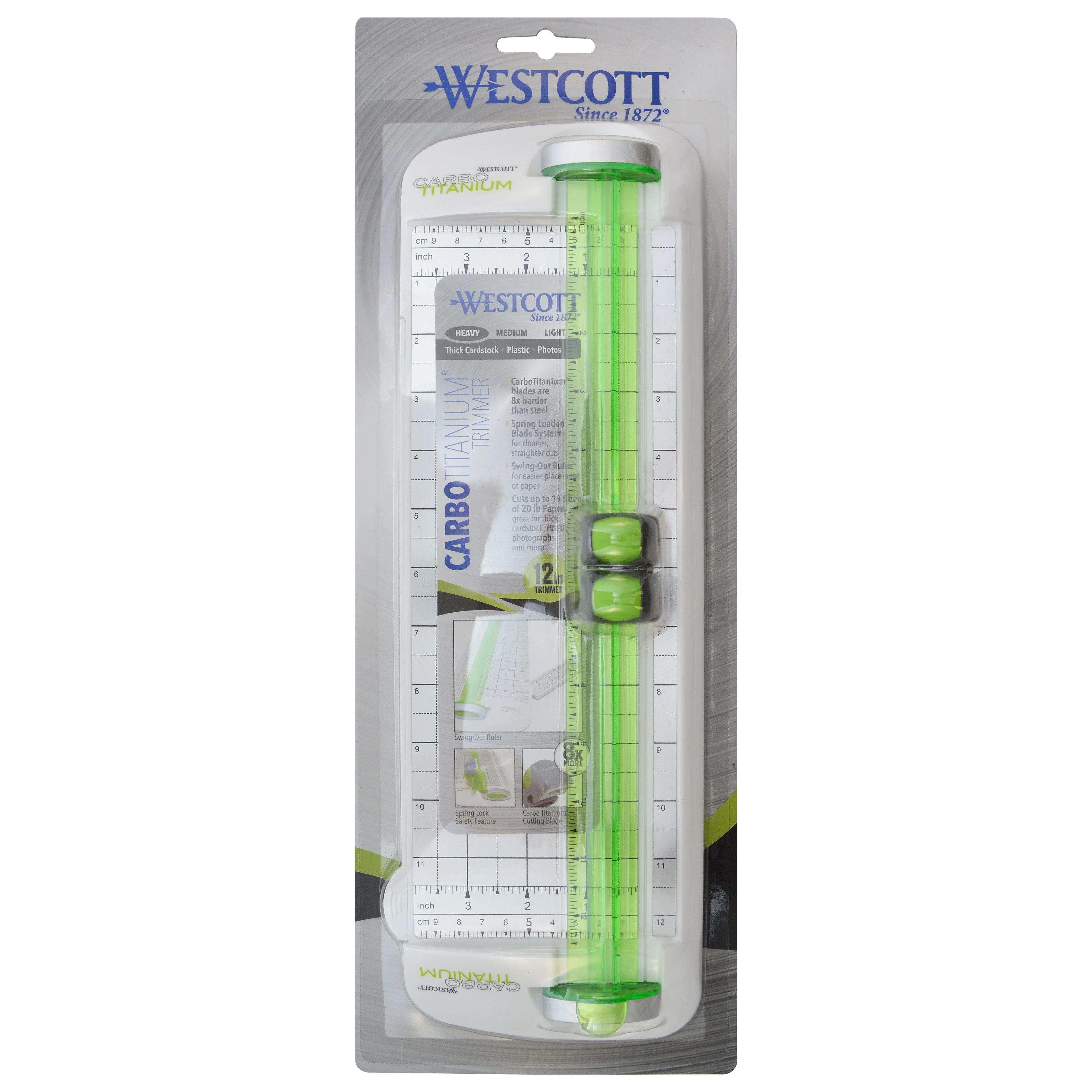 Westcott Carbo Titanium Bonded Narrow Trimmer, 12" (16682) - Image 5
