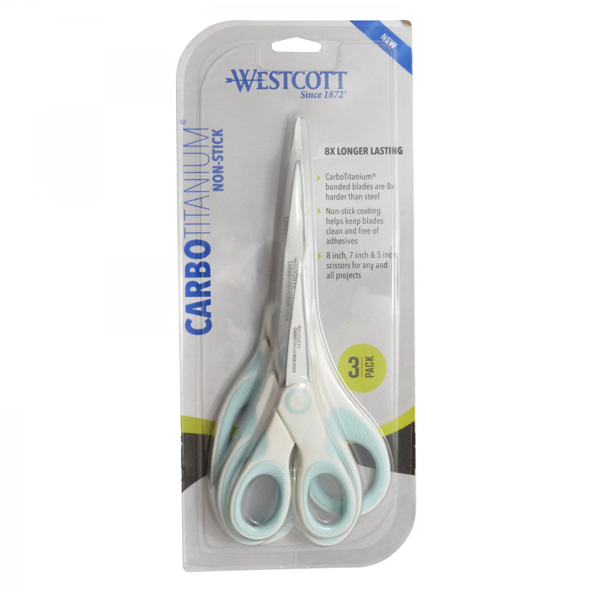 Westcott CarboTitanium Non-Stick Scissors 3pk (17569) - Image 5