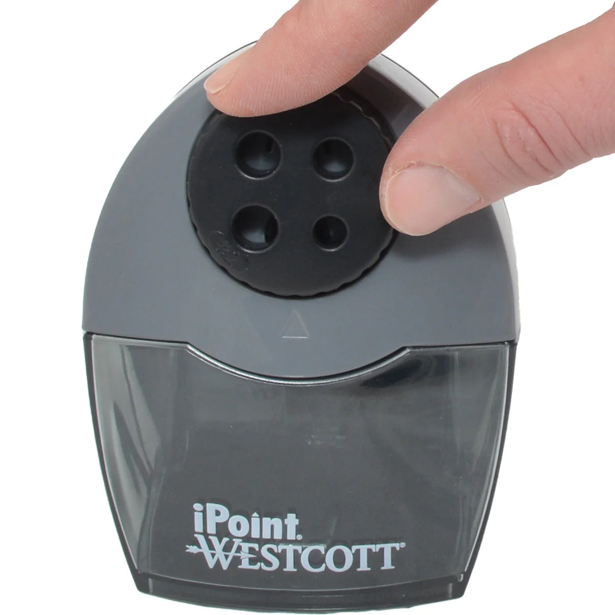 Westcott Compact Electric Multi Hole Horizontal Pencil Sharpener (00406) - Image 3