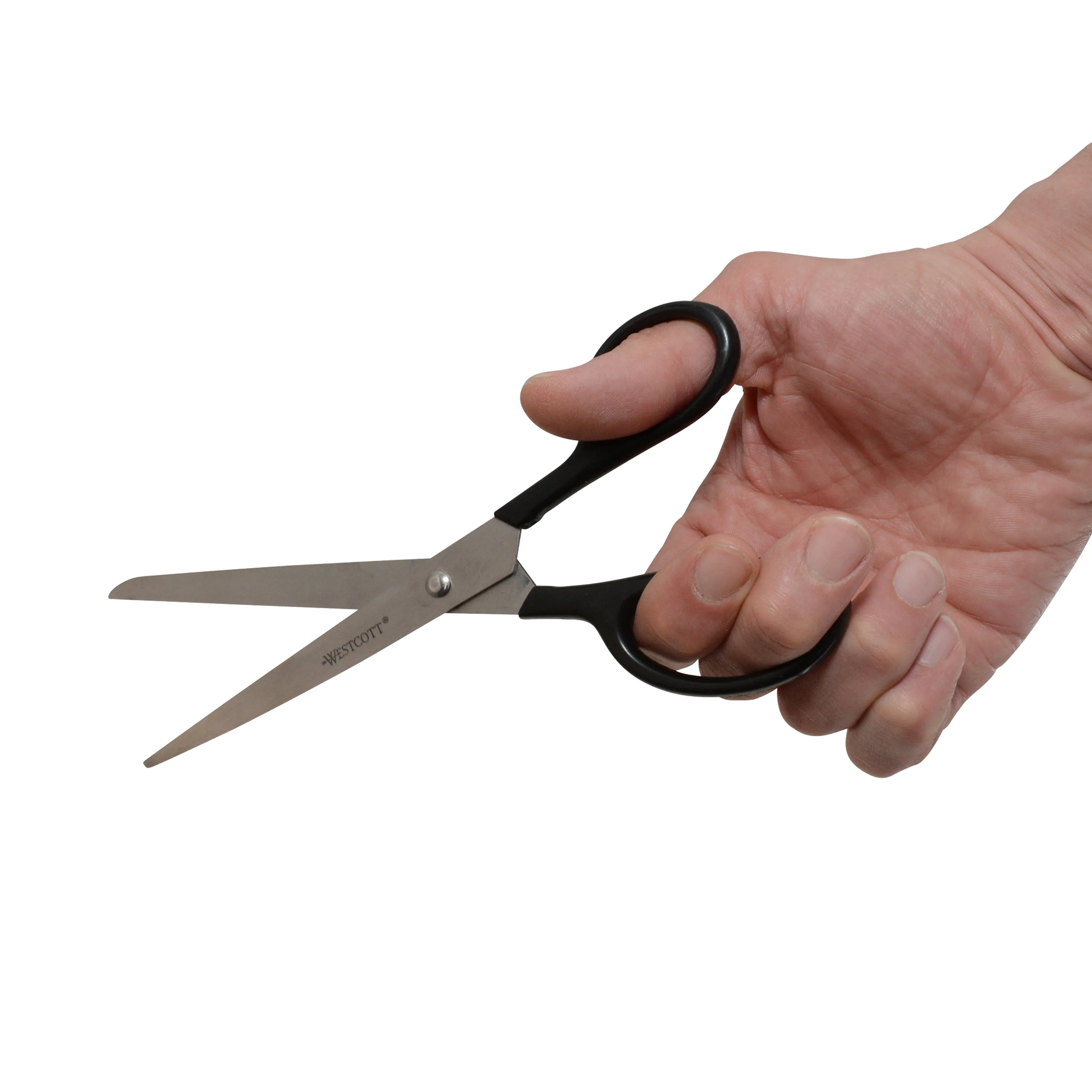 Westcott Contract Stainless Steel Scissors 9", Black (10573) - Image 4