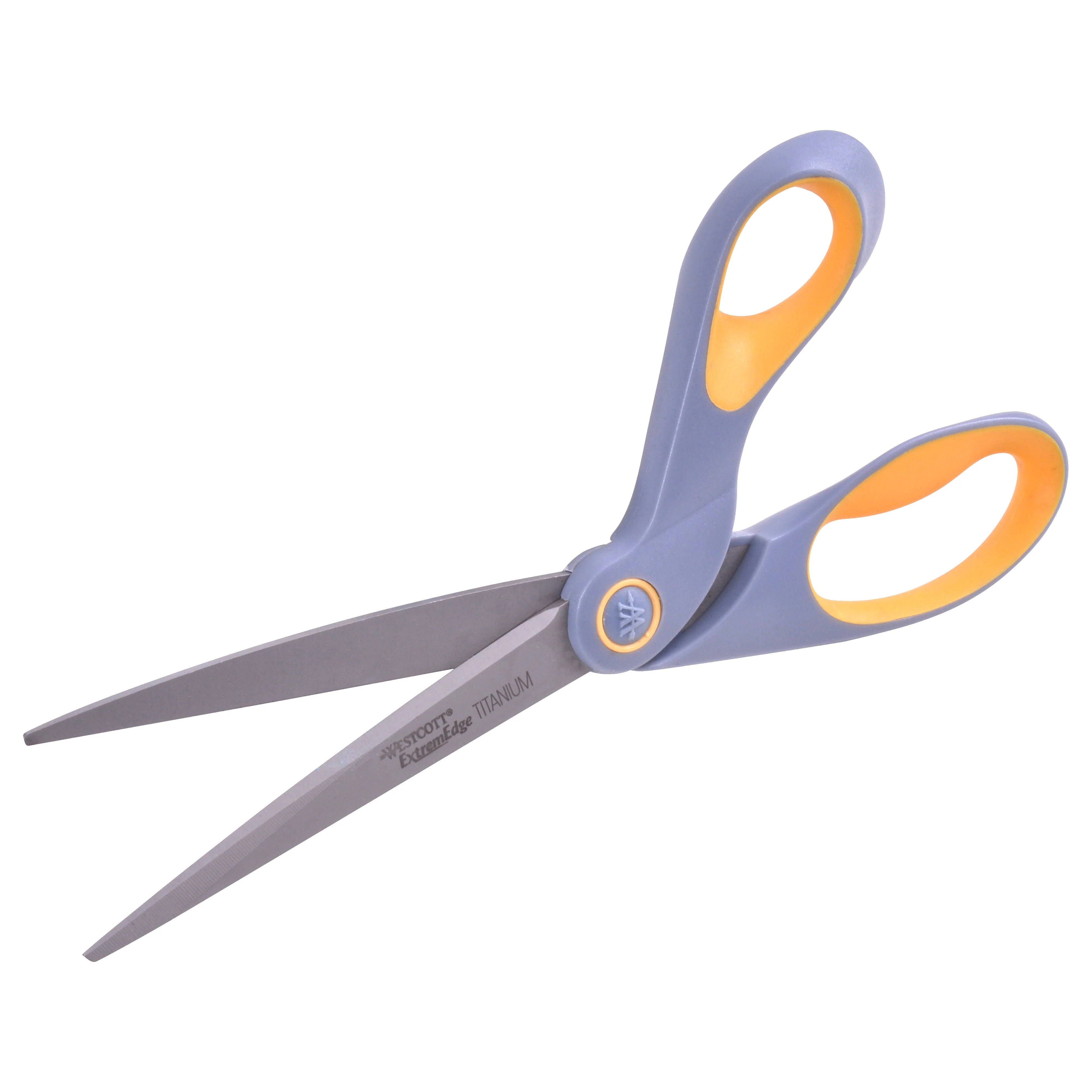 Westcott ExtremEdge Adjustable Tension Titanium Bonded Scissors, 9" Bent, Gray (14669) - Image 3