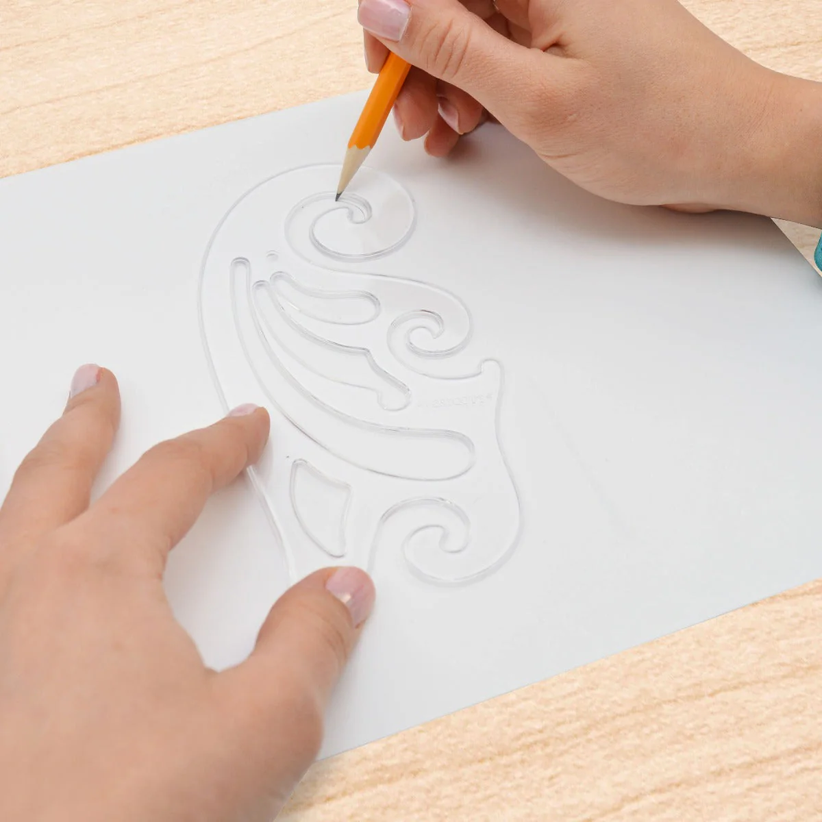 Westcott French Curve Template Set of 8 (FC-8) - Image 3