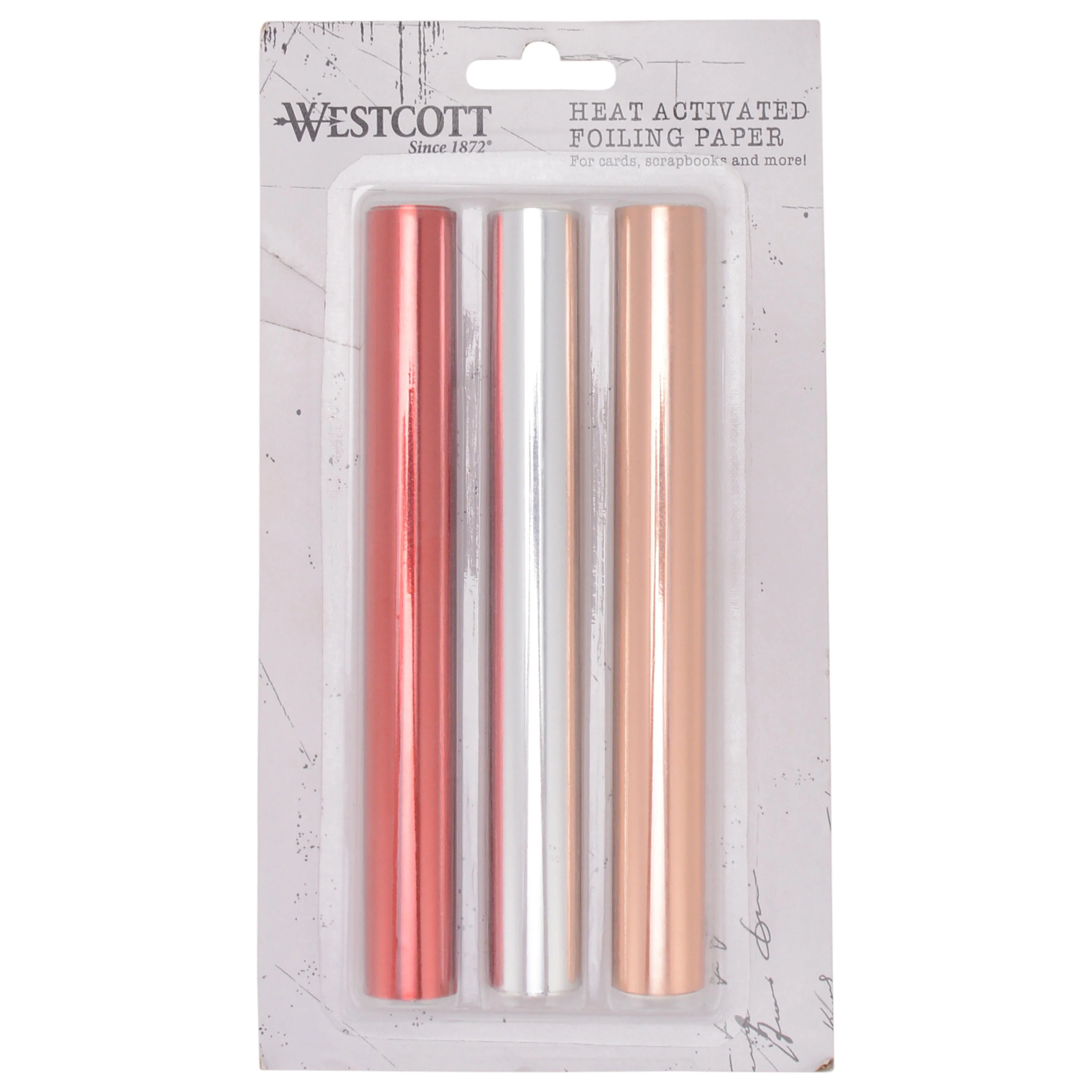 Westcott Heat Activated Foil Paper 3 Pack, for Craft Projects, Cards, Scrapbooks, Invitations and More (00875-PARENT) - Image 4