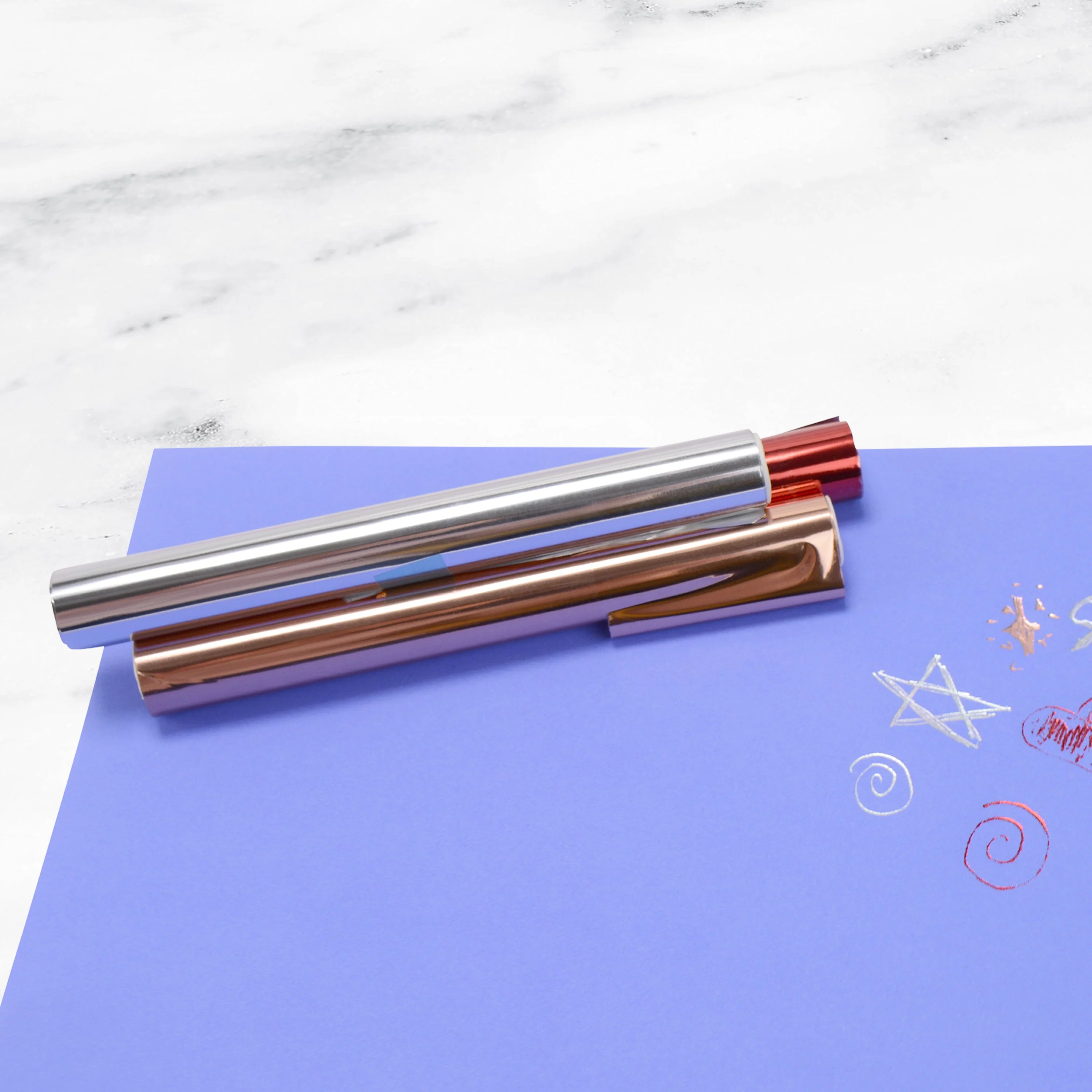 Westcott Heat Activated Foil Paper 3 Pack, for Craft Projects, Cards, Scrapbooks, Invitations and More (00875-PARENT) - Image 8